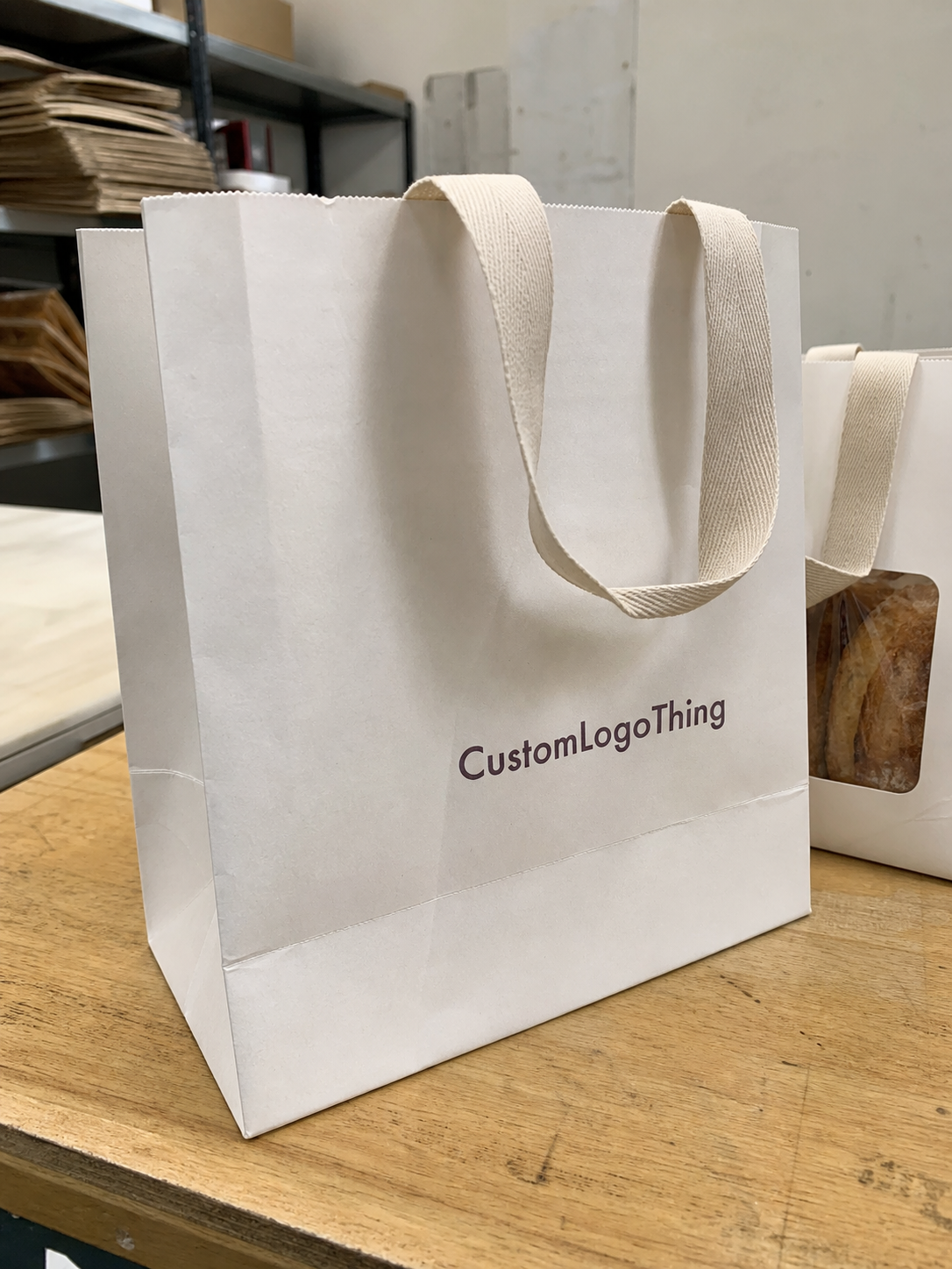 Buy Ribbon Handle Paper Bags Wholesale for Bakeries