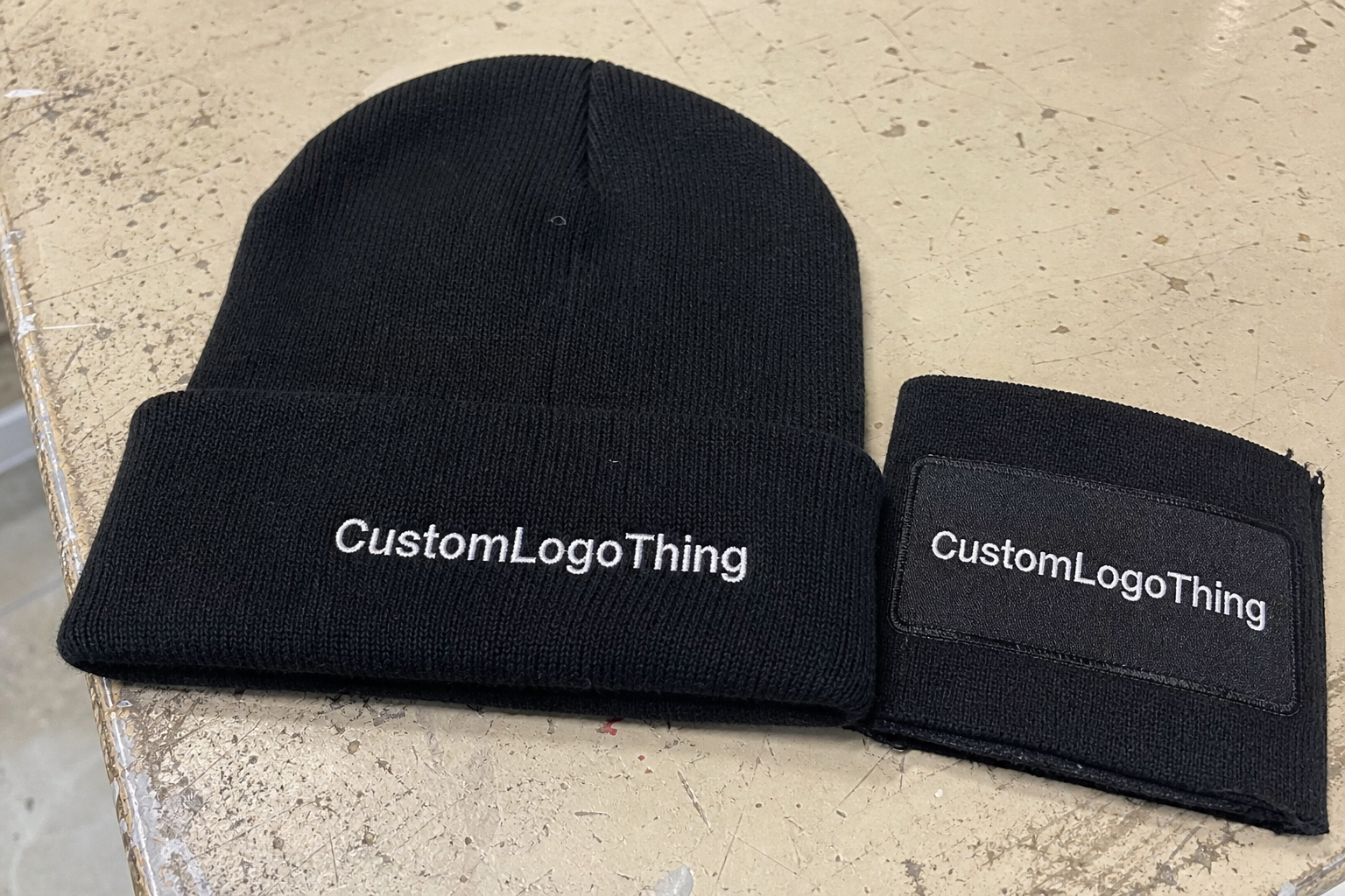 Embroidered Beanies Print Comparison for Bakery Buyers