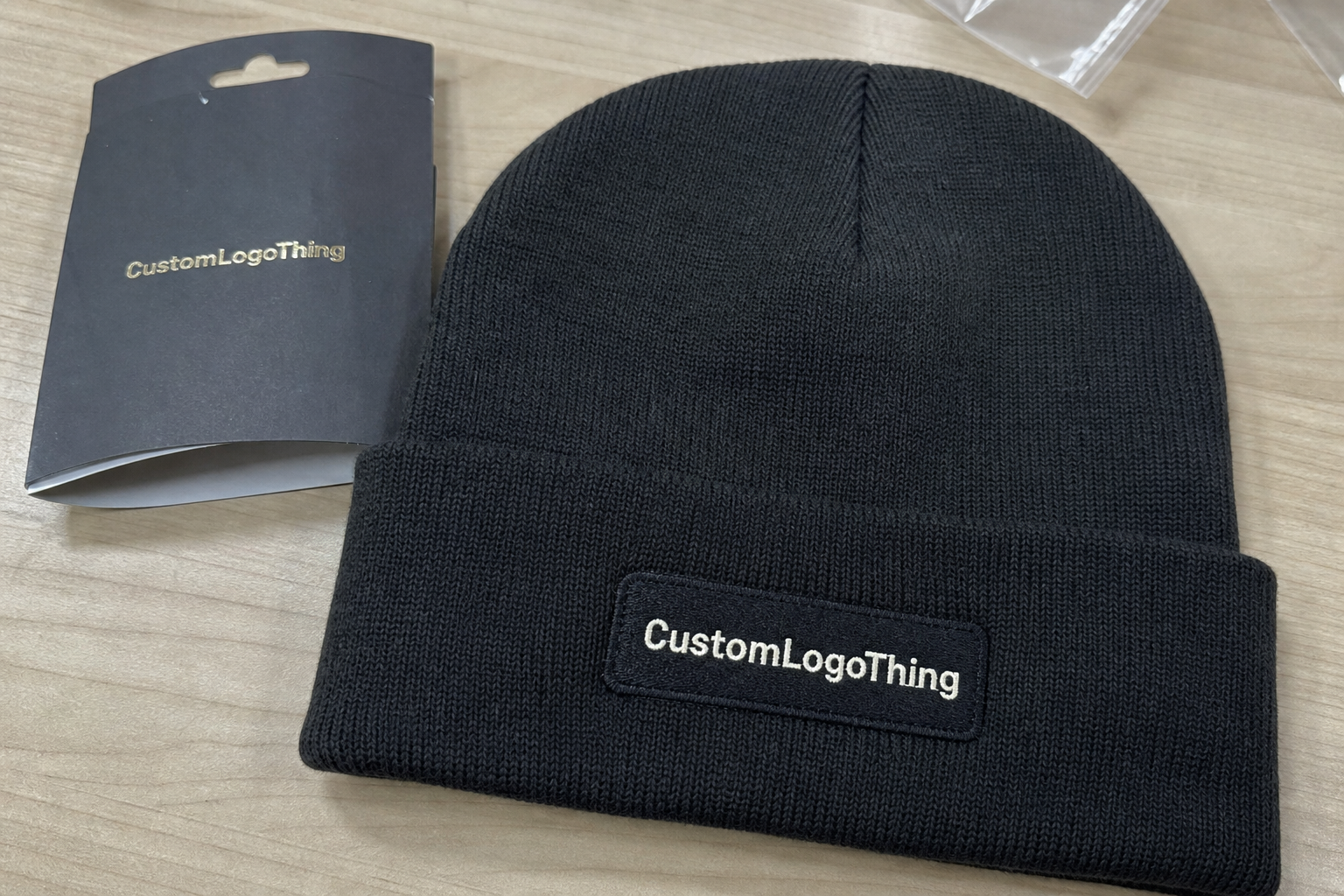 Logo Patch Beanies Material Options for Hotel Staff Uniforms