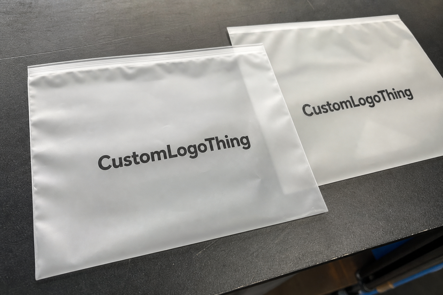 Compare Print Methods for Event Merch Frosted Zipper Bags