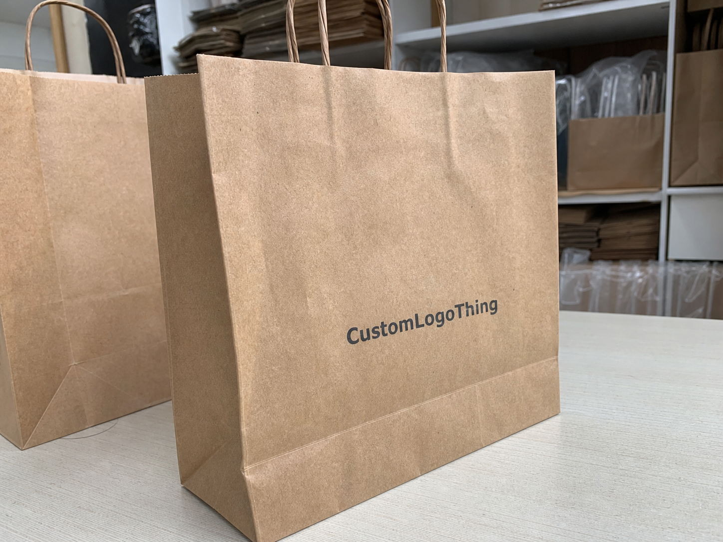 Vitamin Brand Kraft Paper Bags Print Proof Checklist
