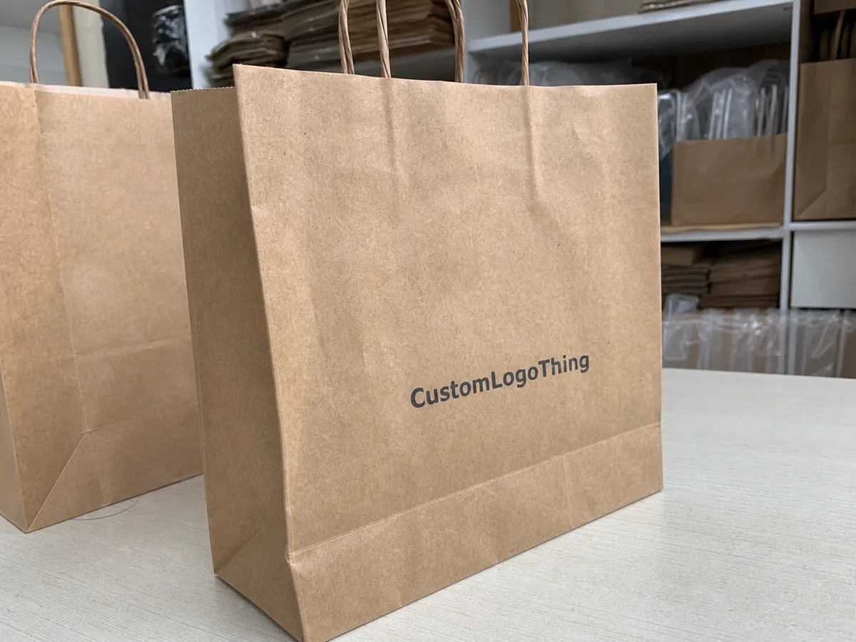 Vitamin Brand Kraft Paper Bags Print Proof Checklist