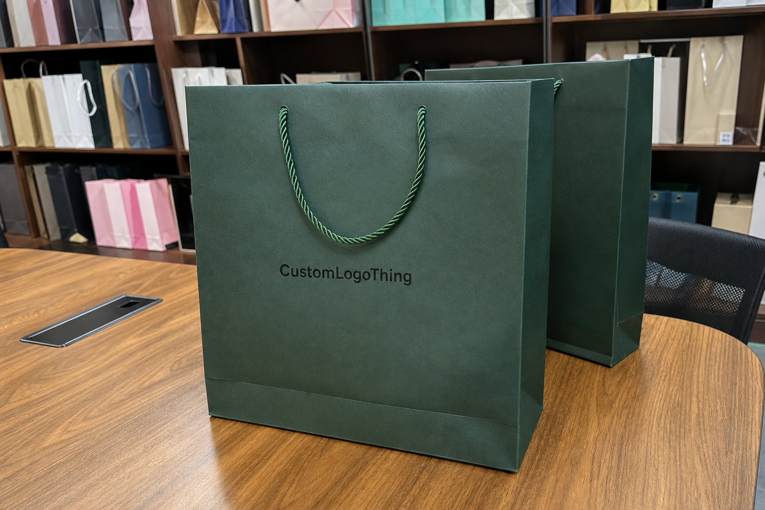 Buy Vitamin Brand Paper Shopping Bags MOQ That Fits