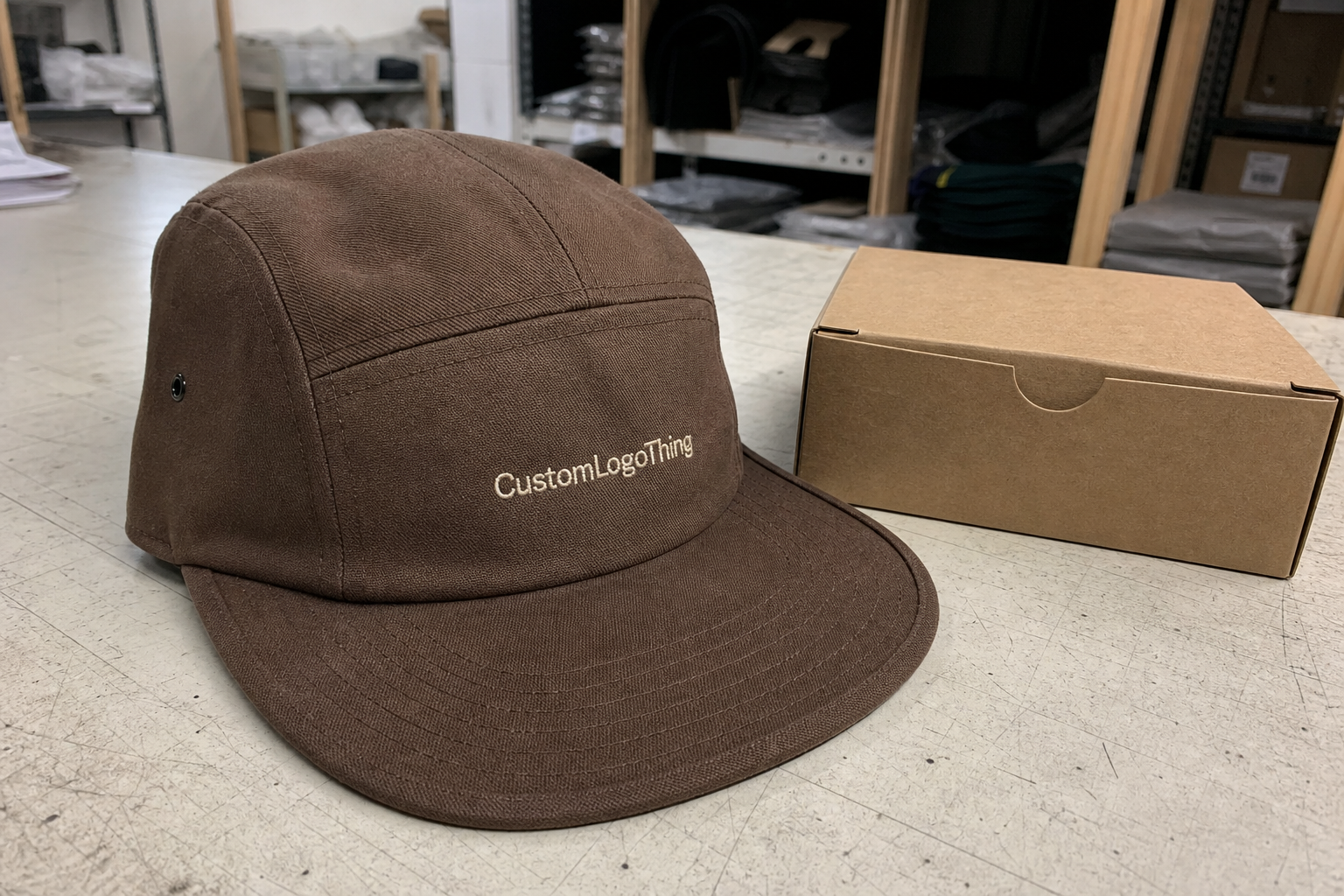 Custom Five Panel Caps for Coffee Roaster Merch That Sell