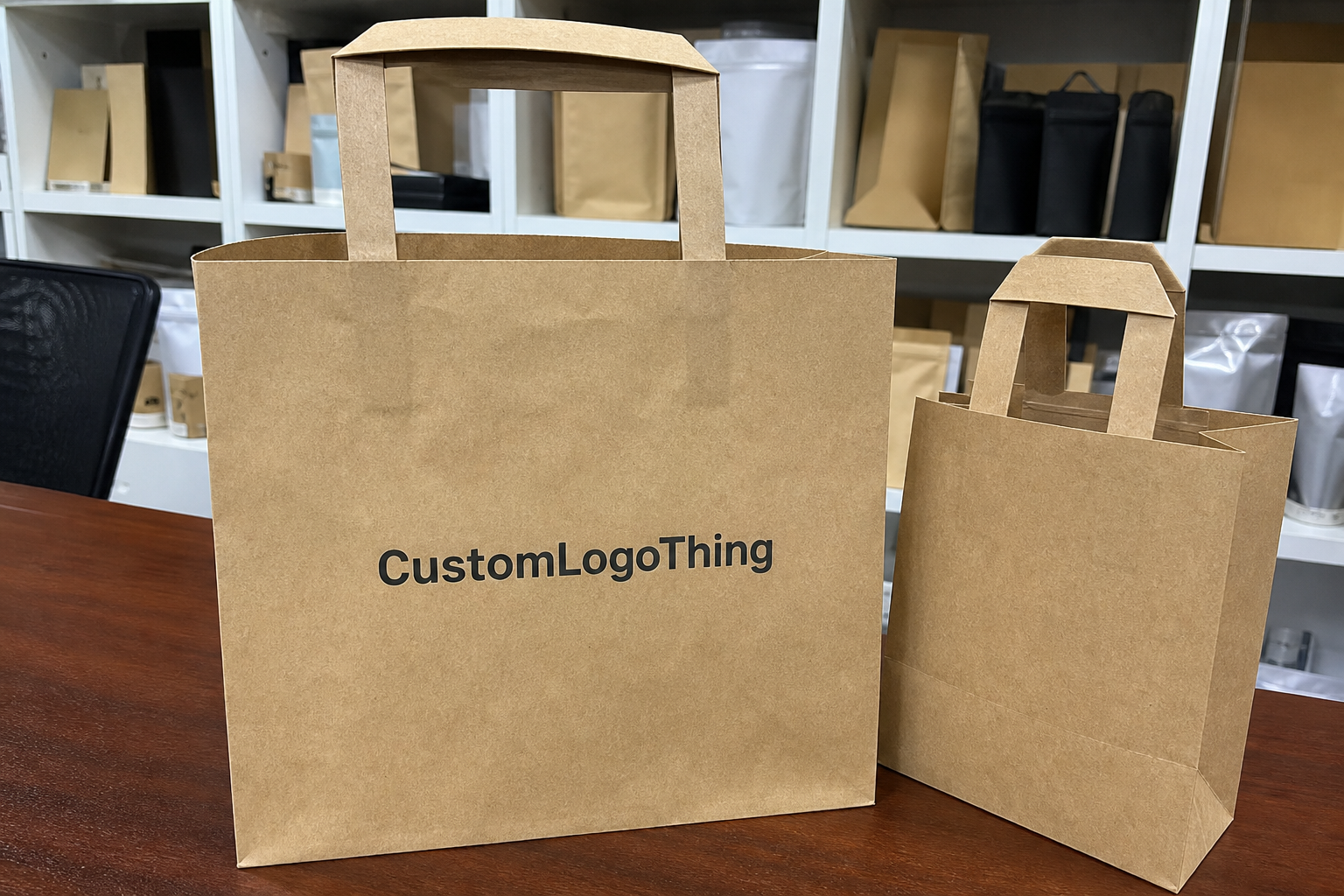 Supplement Brand Kraft Paper Bags Cost: Request a Quote