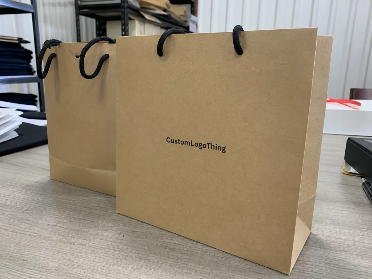 Supplement Brand Paper Shopping Bags Cost: Get a Quote