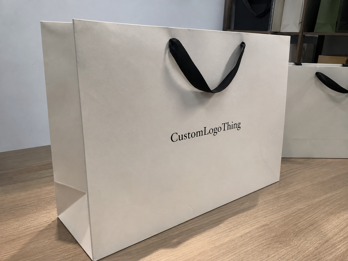 Why Oversized Boutique Bags Change the Sale - CustomLogoThing packaging example