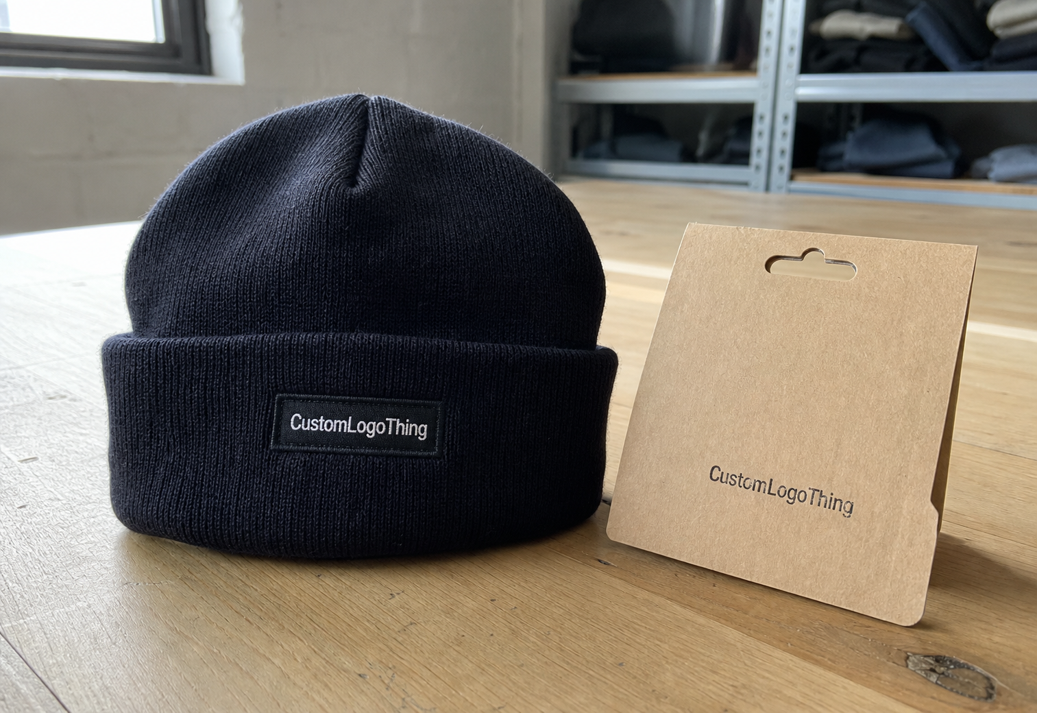 Beanies with Woven Tag Private Label Order: Start Here