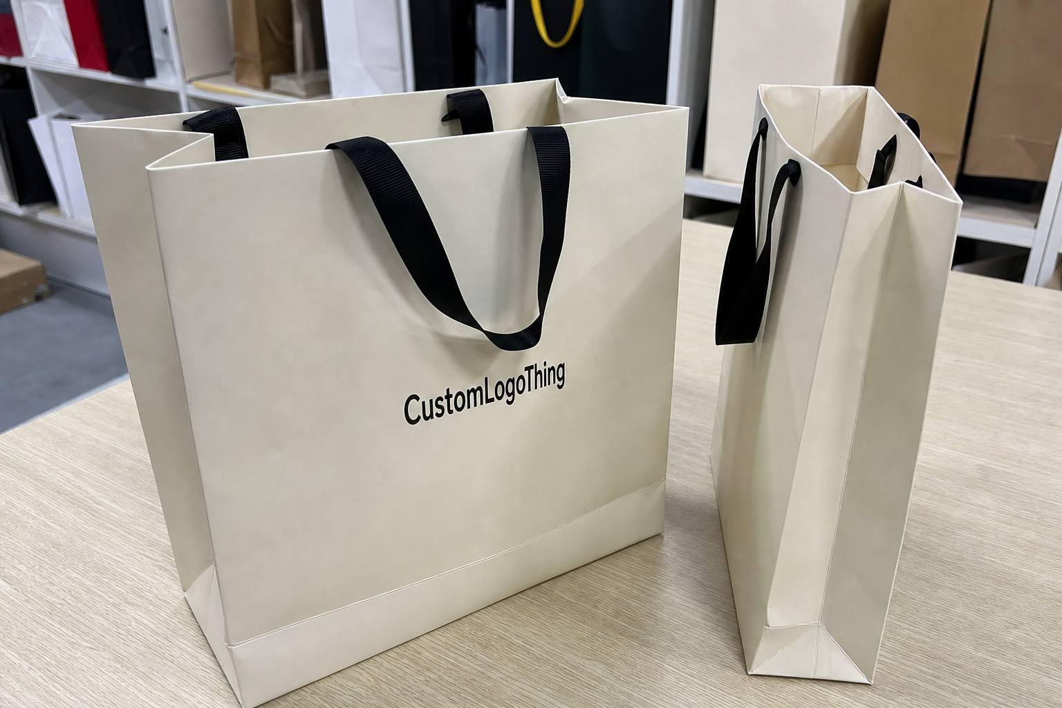Custom Clothing Store Paper Bags Production Timeline
