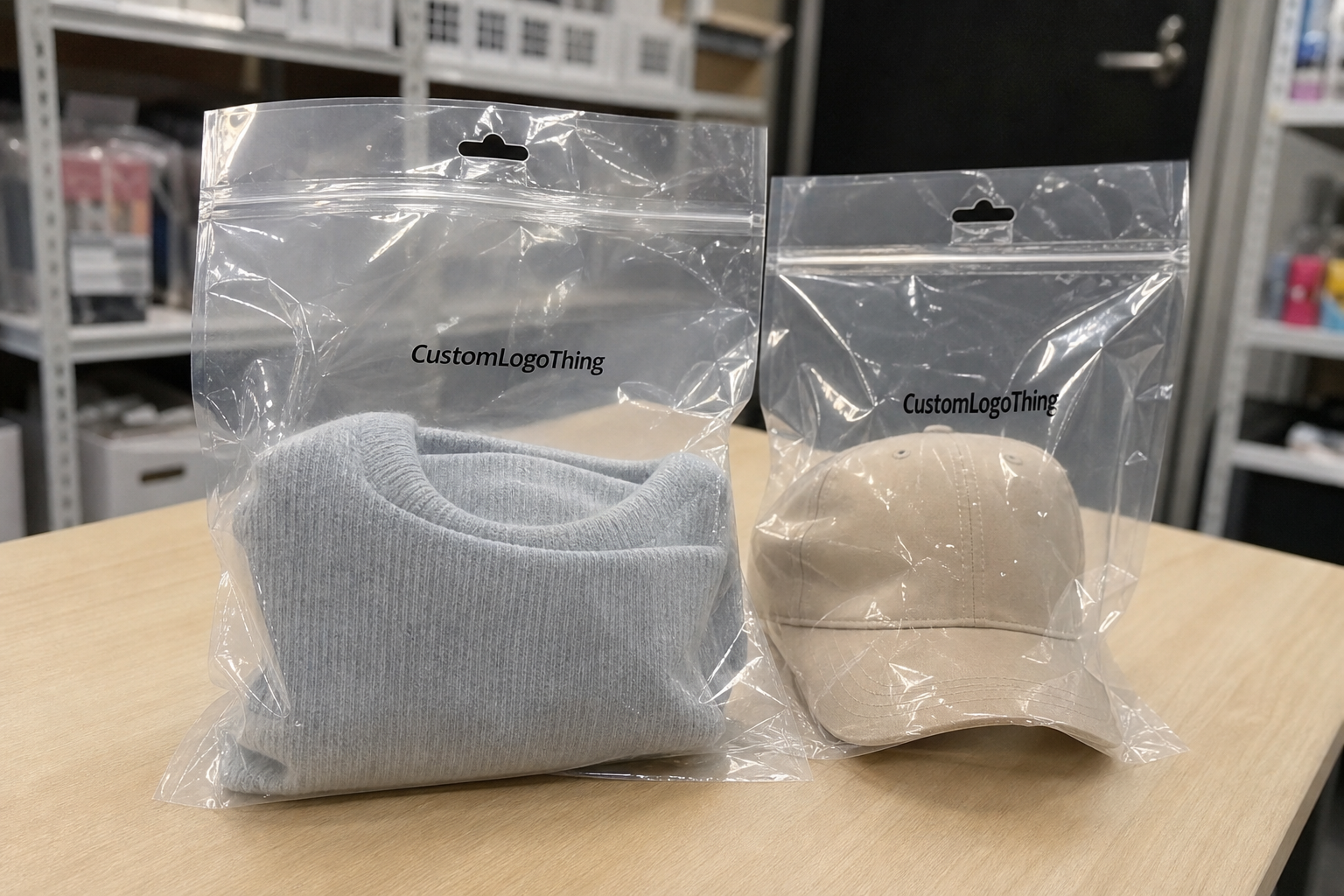 Choose a Private Label Clear Poly Retail Bags Supplier