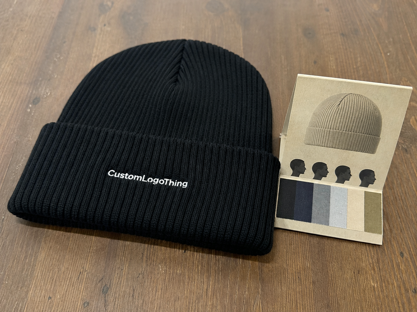 Order Custom Ribbed Winter Hats Material and Sizing Guide
