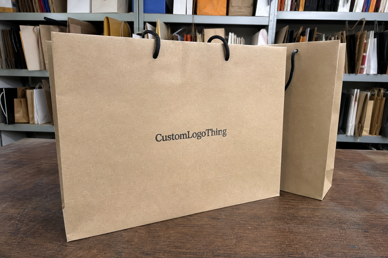 Large Boutique Paper Bags Lead Time and MOQ for Orders