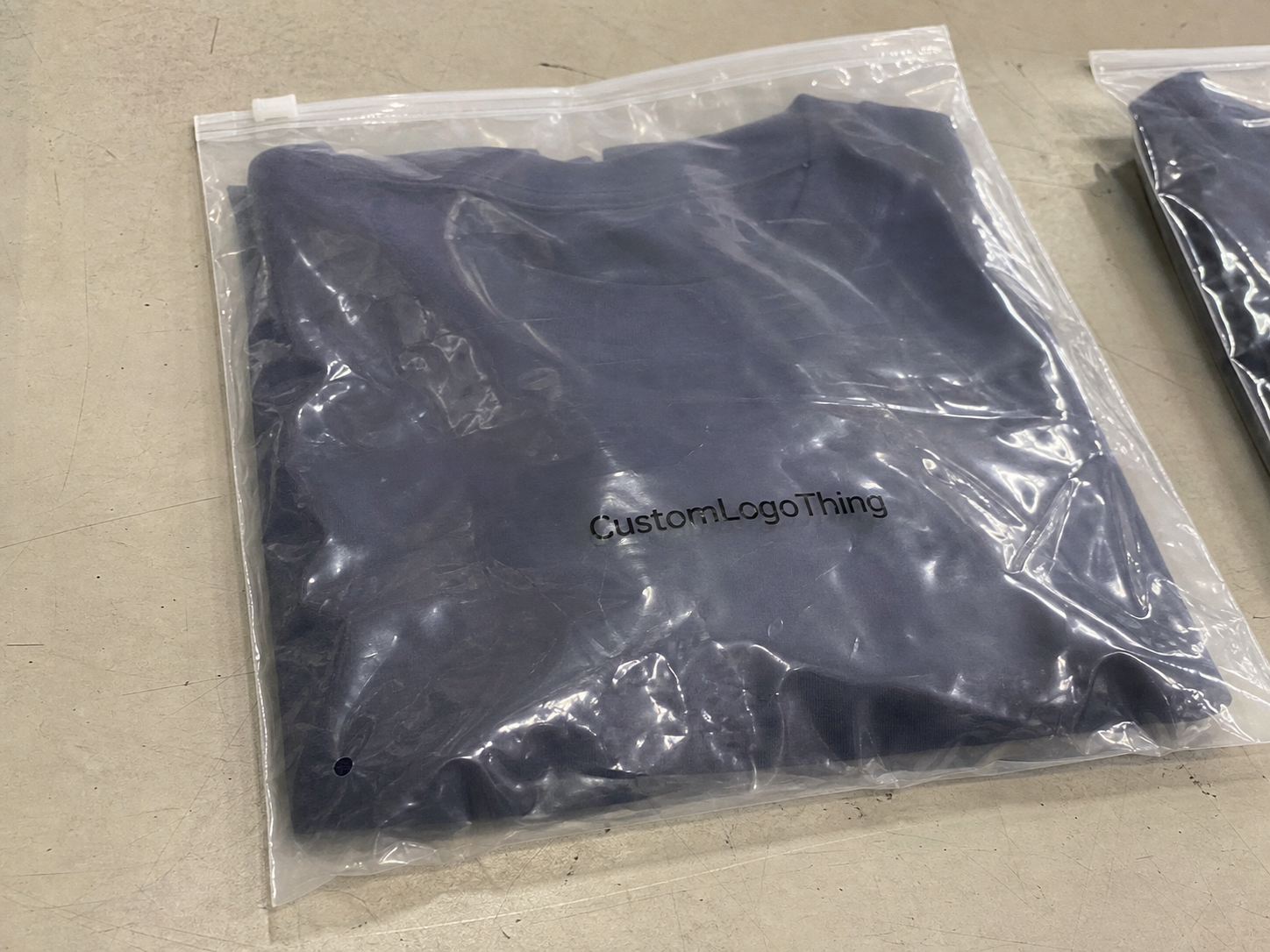 Retail Launch Slider Lock Clothing Bags Wholesale Order Plan