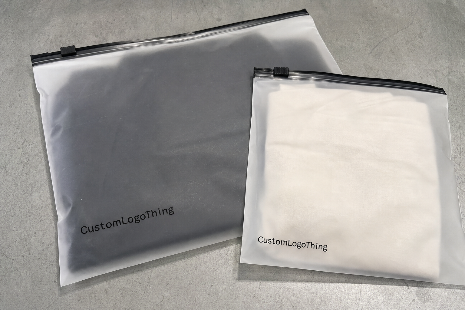 Zipper Pouches for Apparel Wholesale Pricing: Order