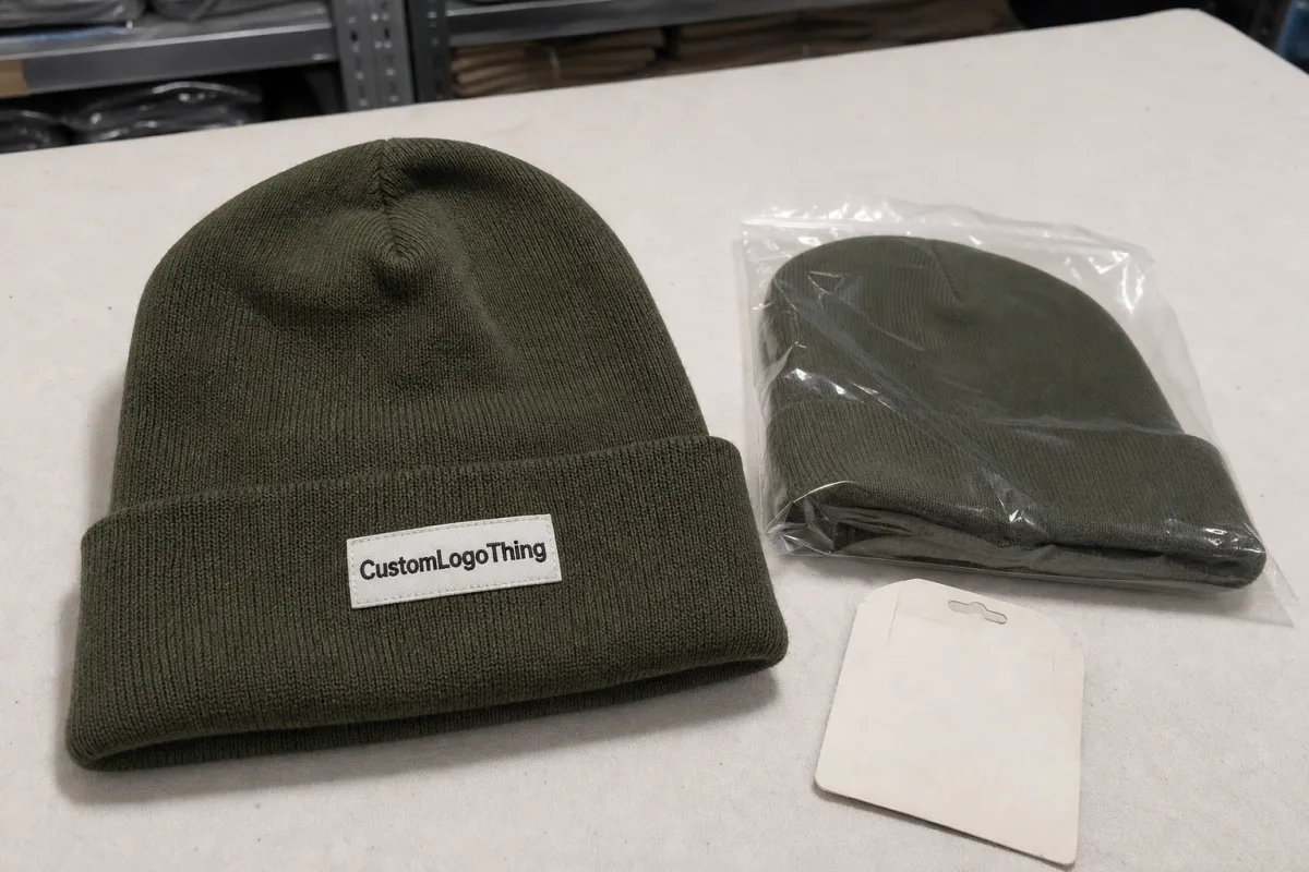 Private Label Cuffed Knit Beanies