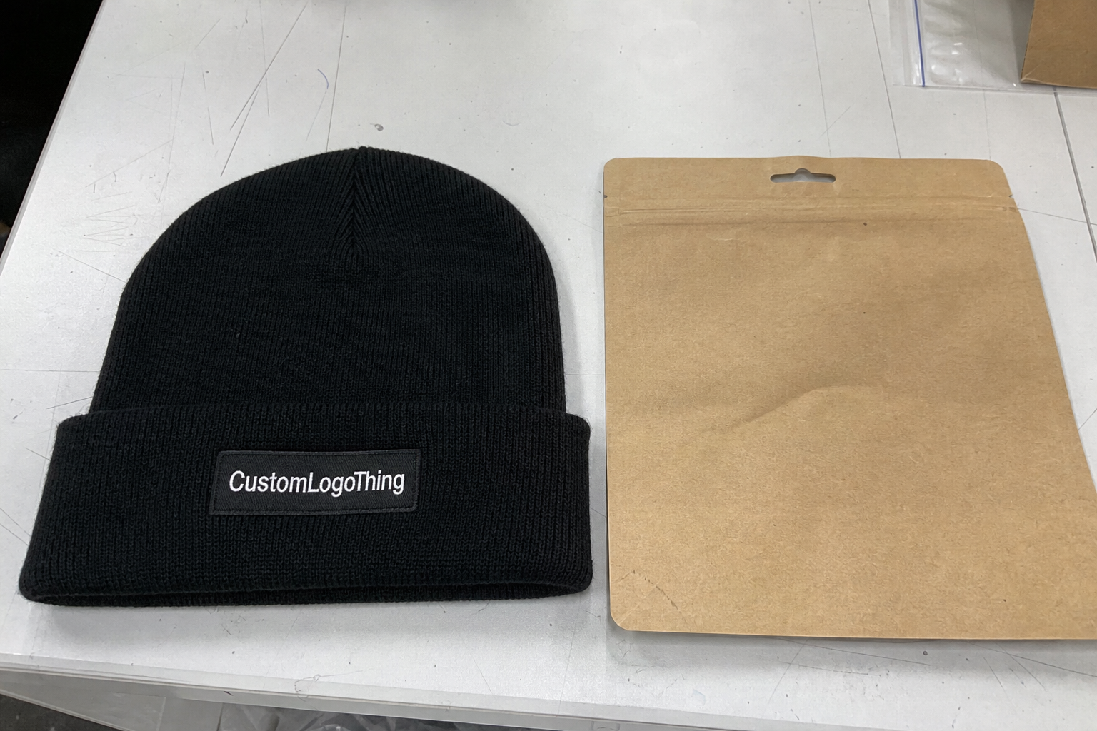 Logo Patch Beanies Packing Rules for Streetwear Orders