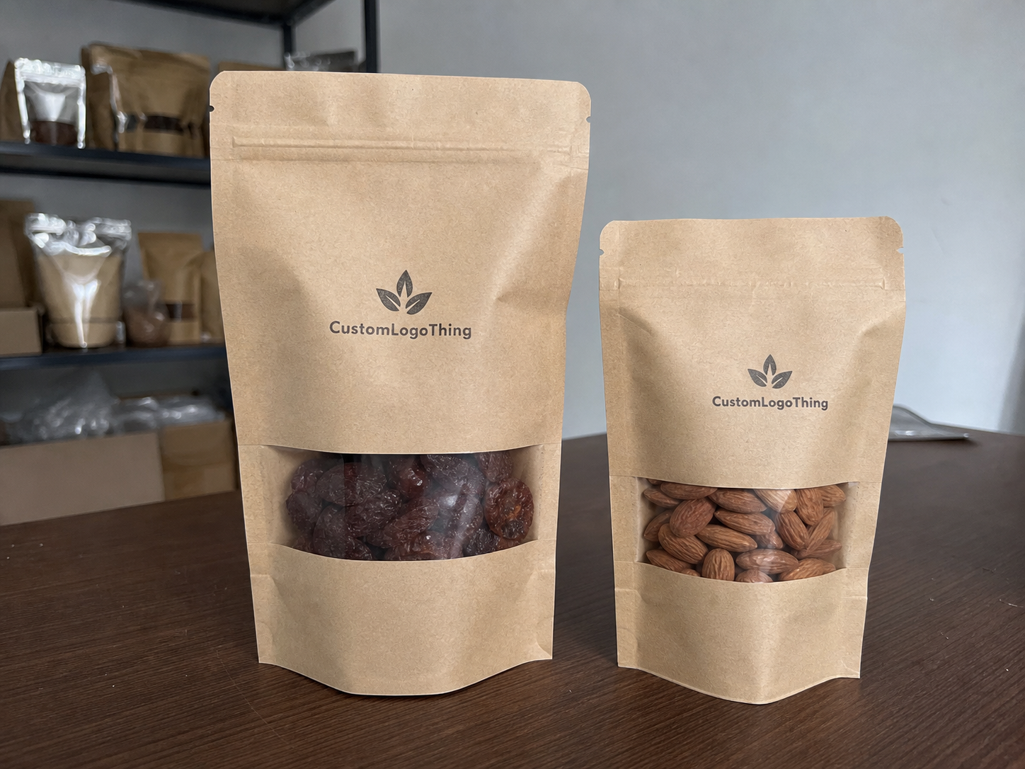 Buy Custom Kraft Window Pouches With Less Guesswork