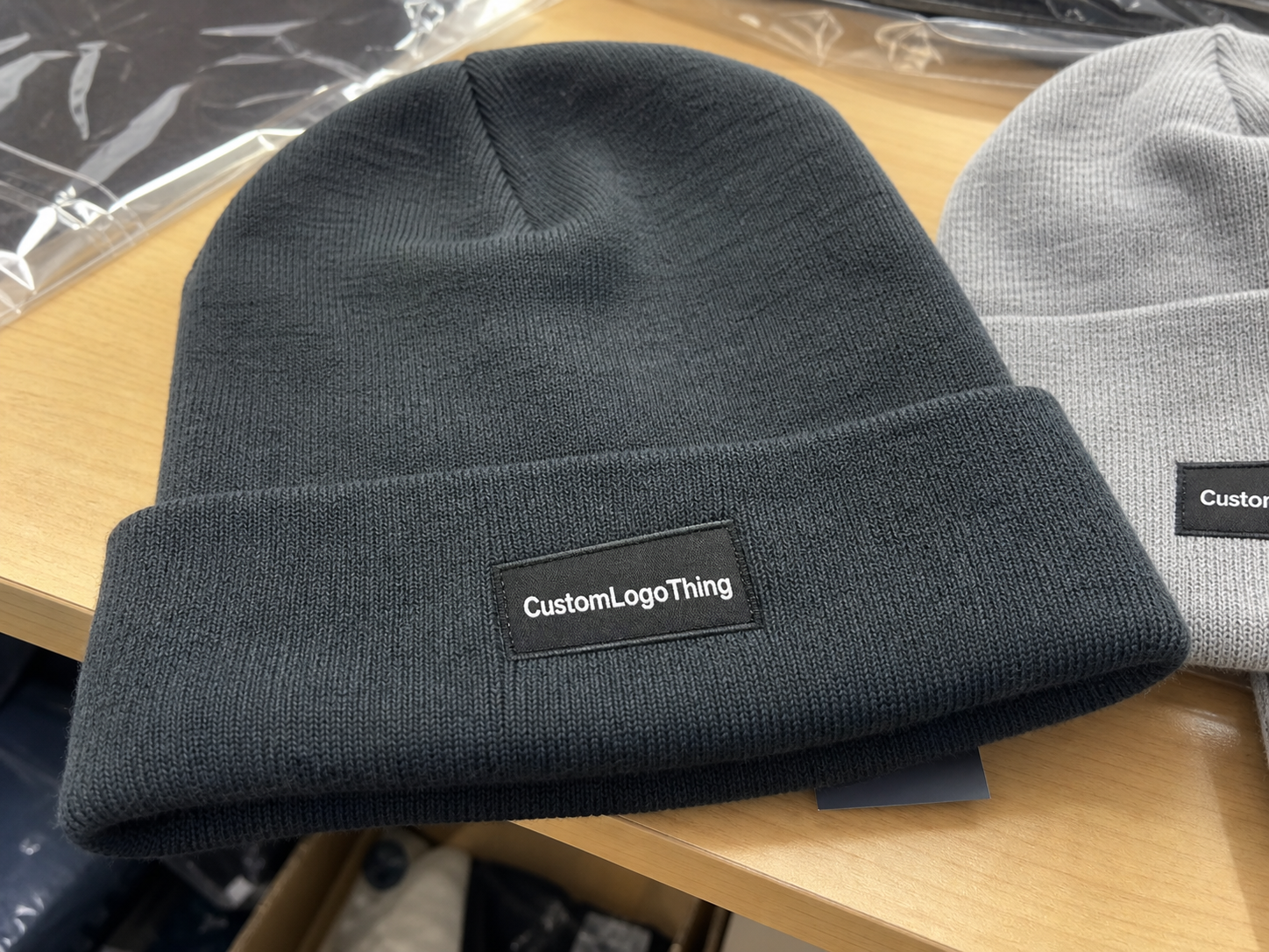 Wholesale Beanie Logo Placement Guide for Woven Labels