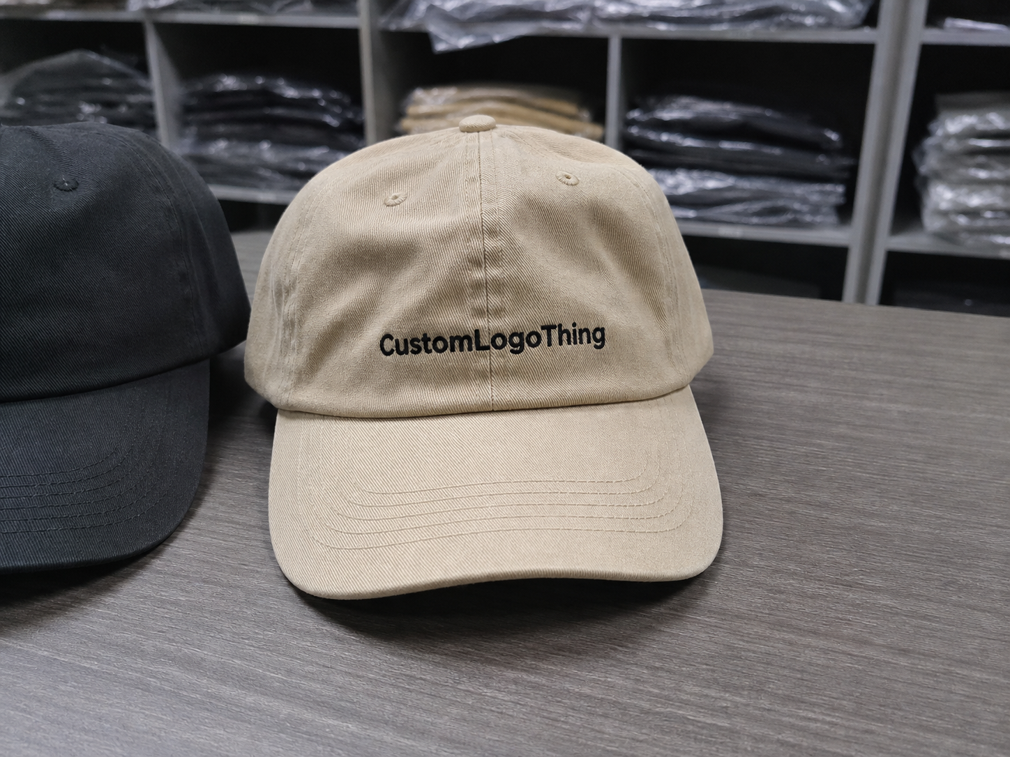 Unstructured Dad Hats Logo Placement for Bulk Orders