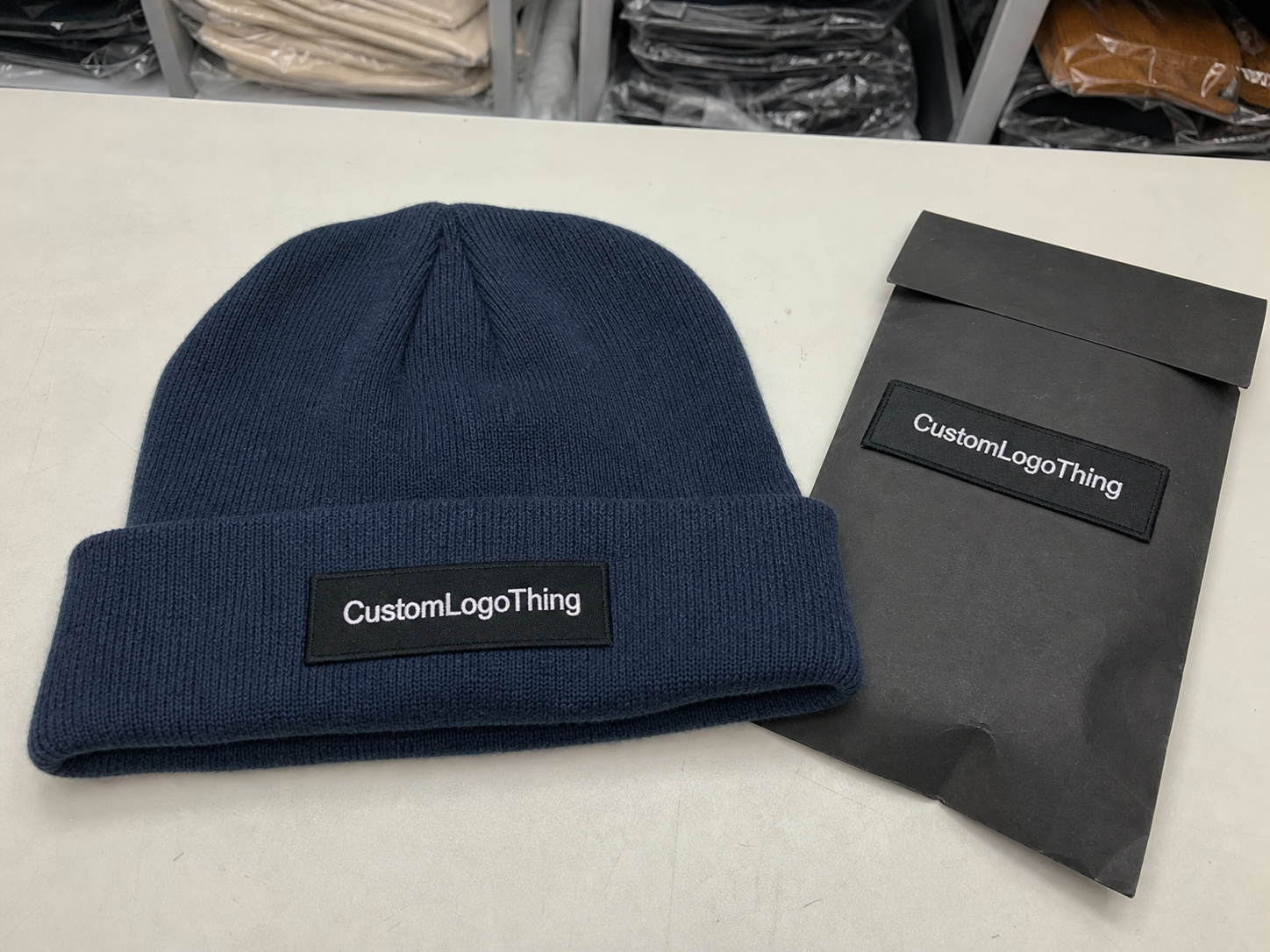 Trade Show Jacquard Knit Beanies MOQ: Quote & Ordering