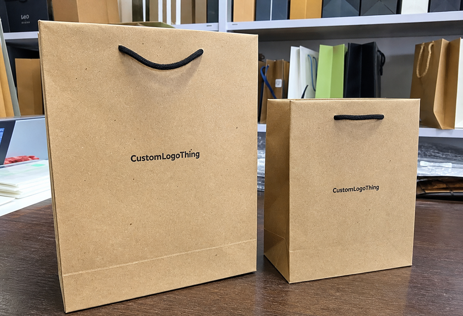 Corporate Gifting Recycled Paper Bags Unit Cost for Buyers