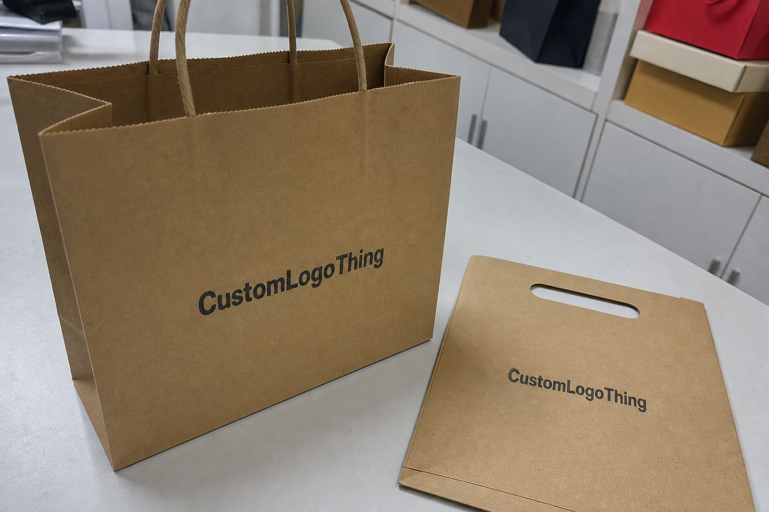 Gift Set Custom Bakery Paper Bags Lead Time for Bulk Orders
