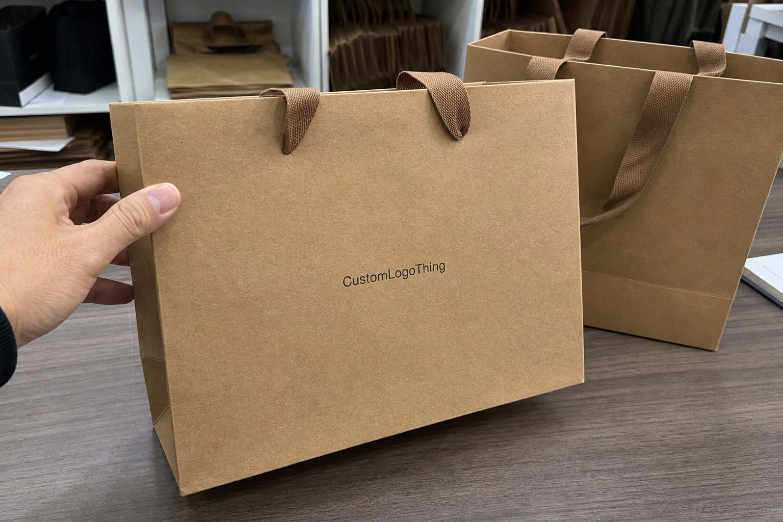 Gift Set Kraft Paper Shopping Bags Factory Quote Request