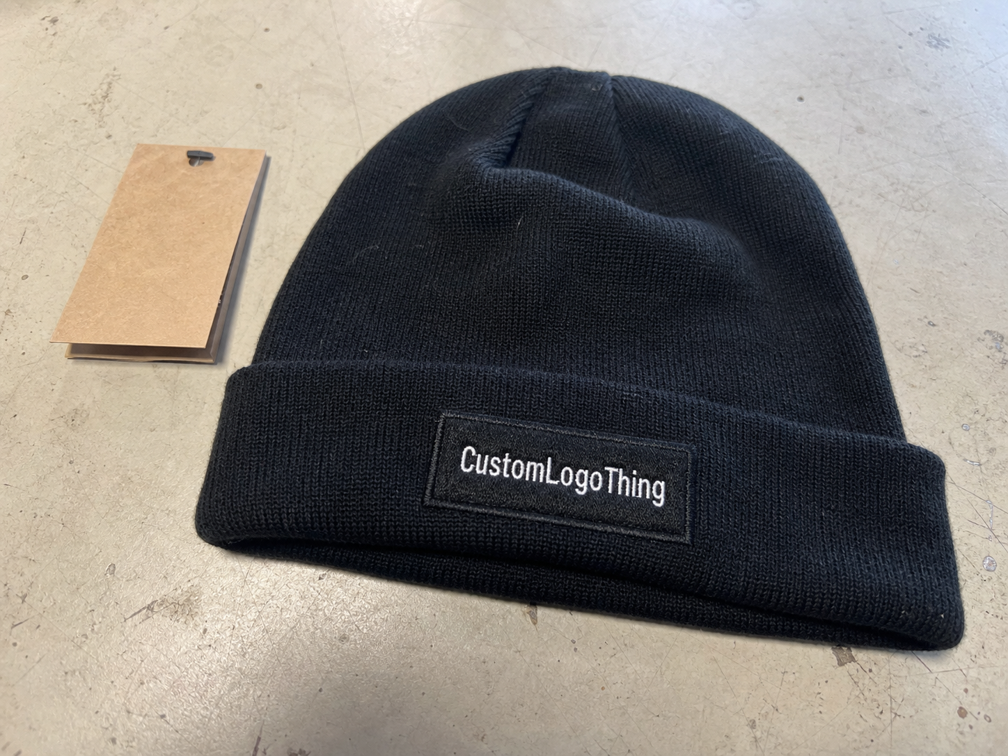 Trade Show Slouchy Knit Beanies Bulk Order for Events