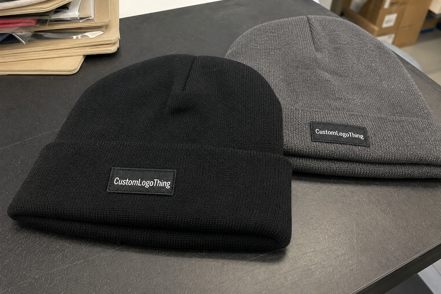 Event Merch Logo Patch Beanies Sample Checklist for Buyers