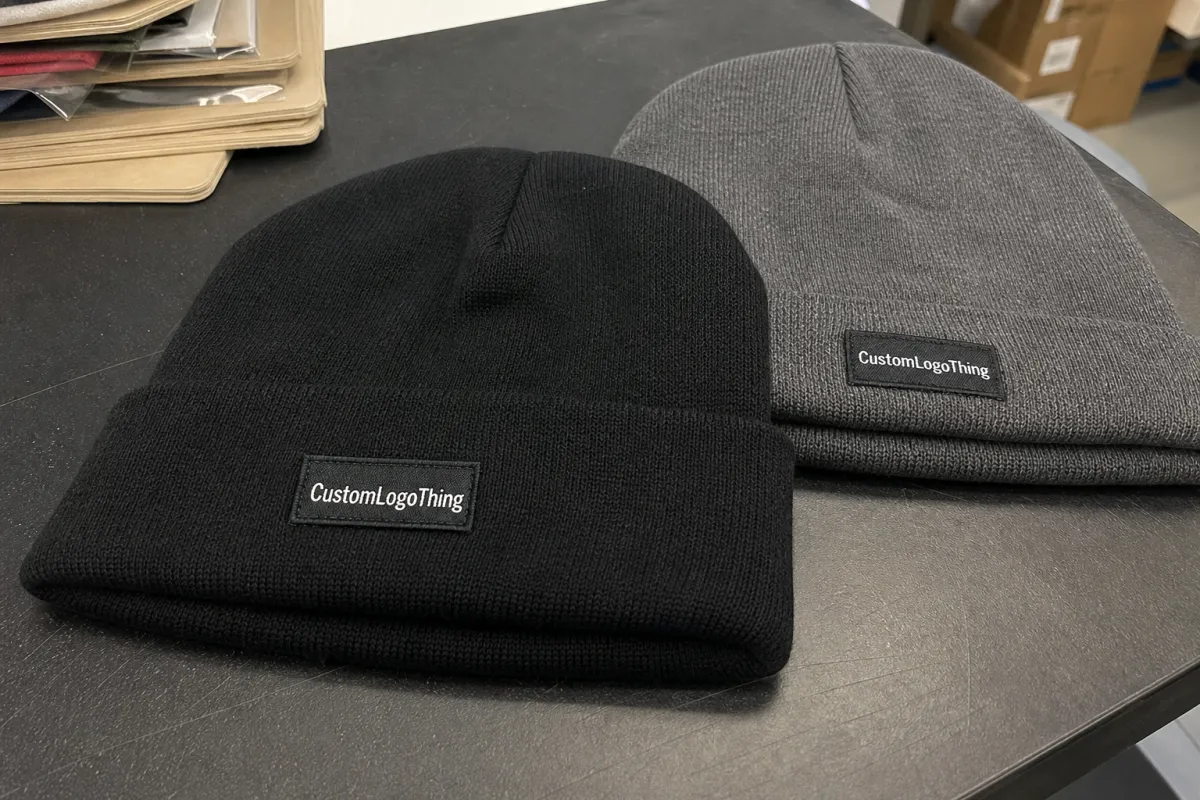 Event Merch Logo Patch Beanies Sample Checklist for Buyers