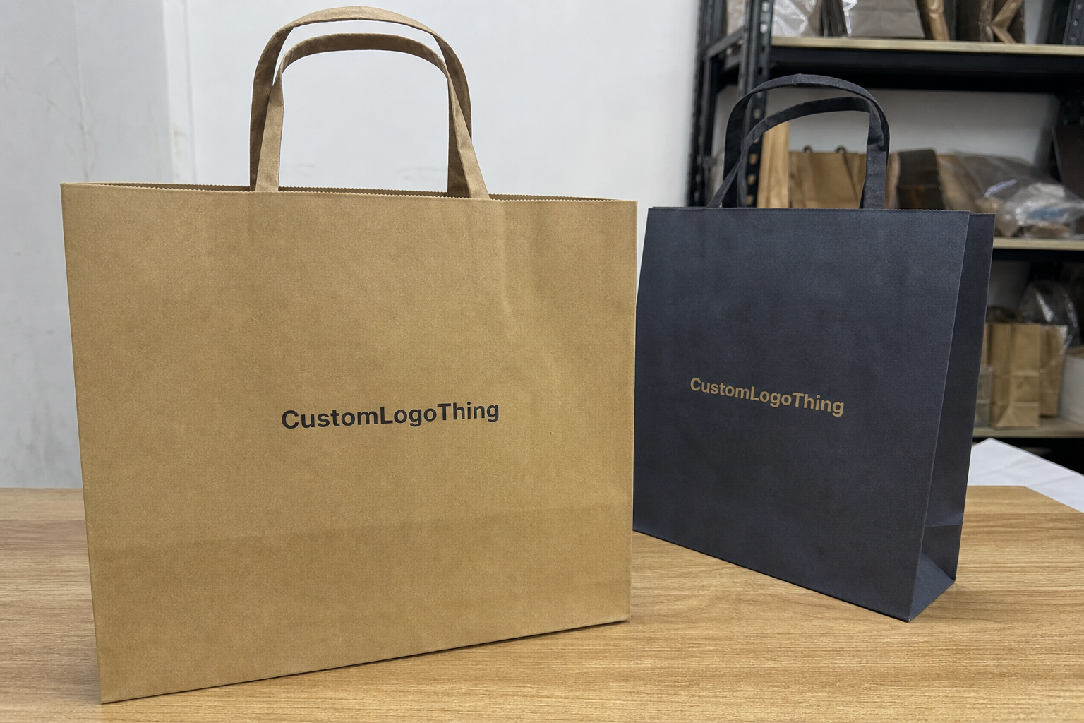 Order Corporate Gifting Paper Merchandise Bags Unit Cost