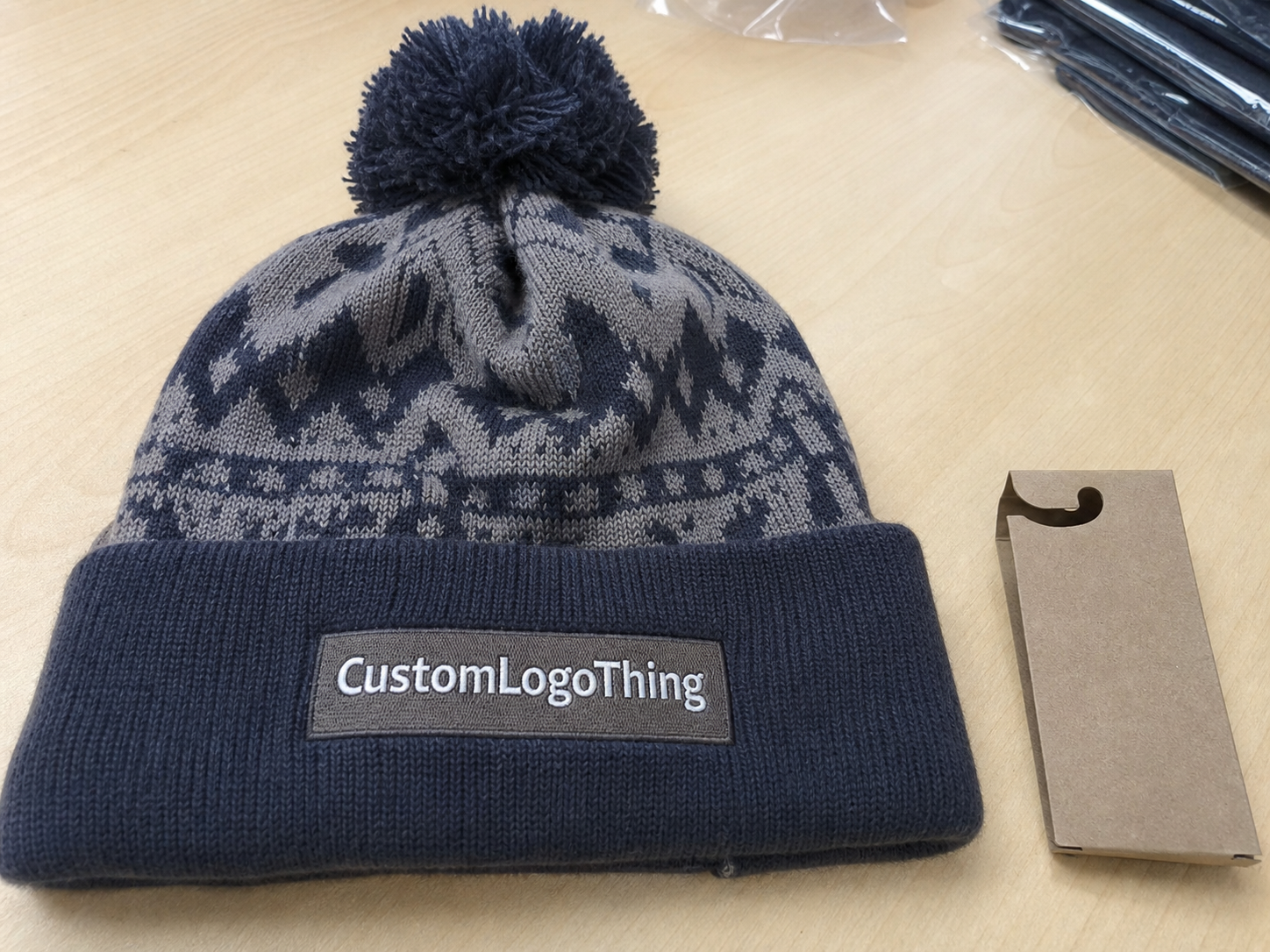 Event Merch Jacquard Knit Beanies Quote for Bulk Orders