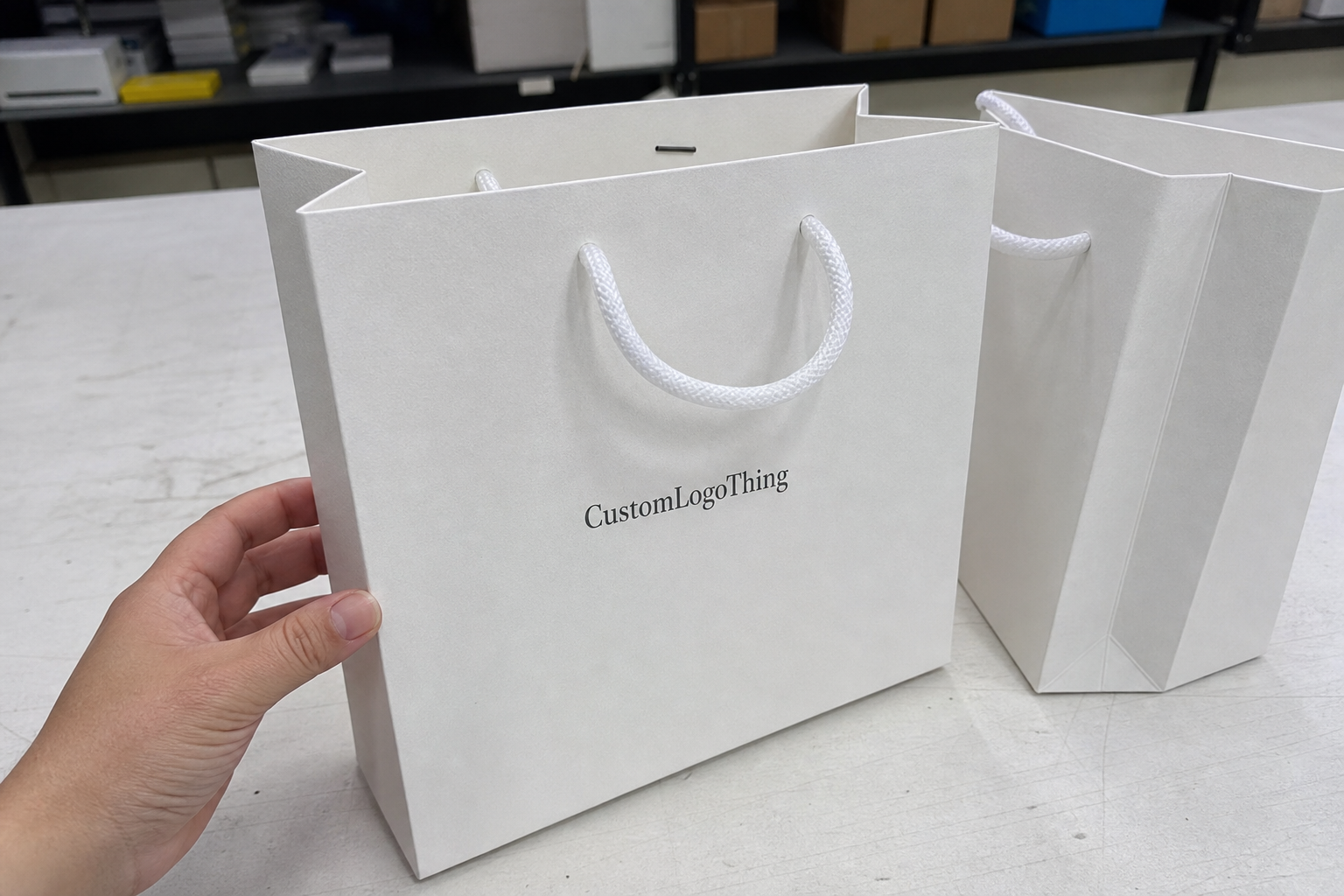 Gift Set White Boutique Paper Bags Material Guide for Buyers