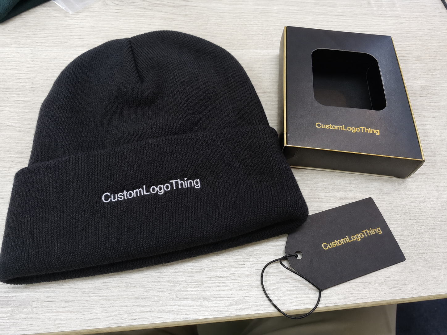 Order Event Merch Heavyweight Winter Hats Logo Placement