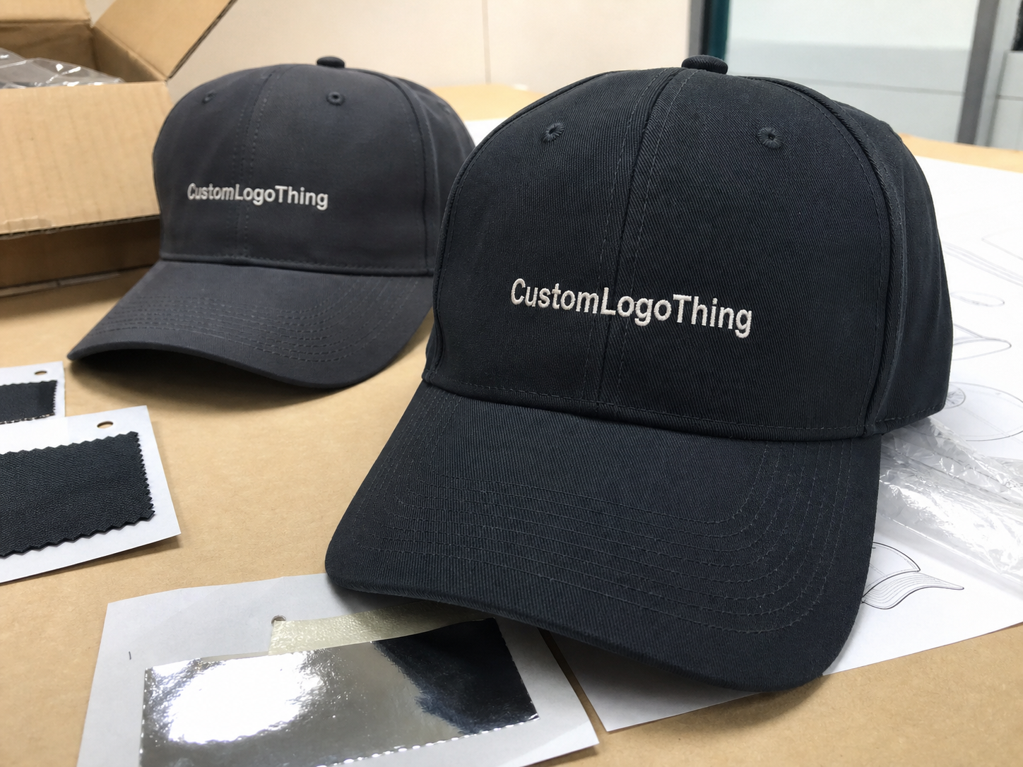 Buyer Event Merch Embroidered Baseball Caps Sample Checklist