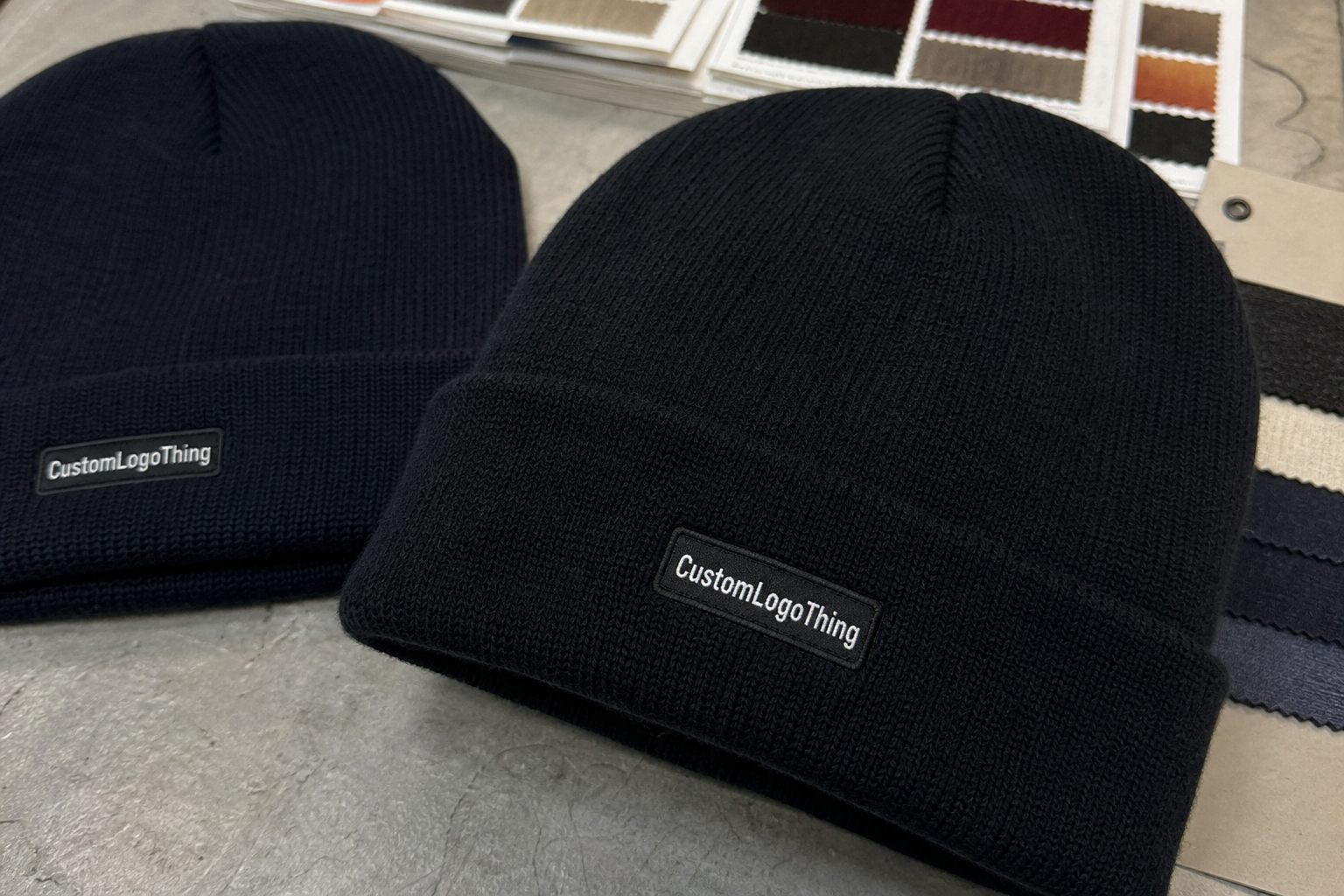 Trade Show Premium Cuffed Beanies Material Guide for Buyers