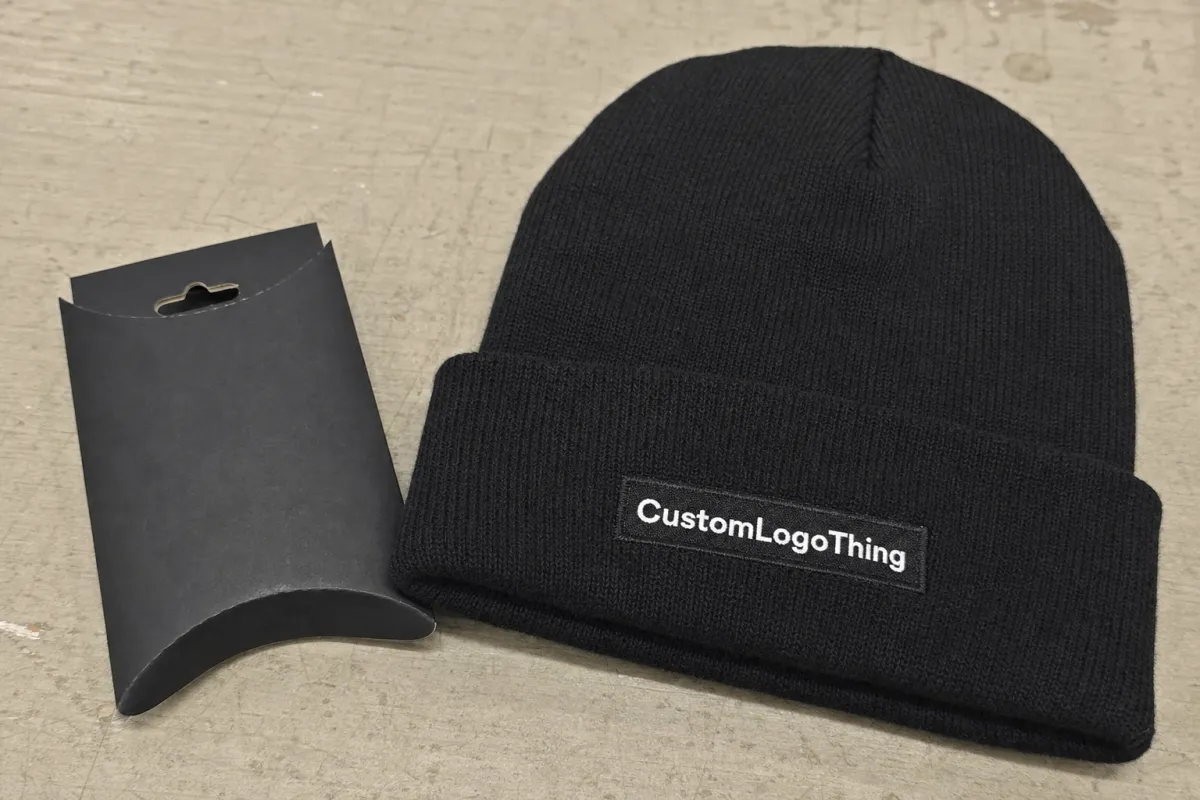 Buy Event Merch Woven Label Beanies: Logo Placement Tips