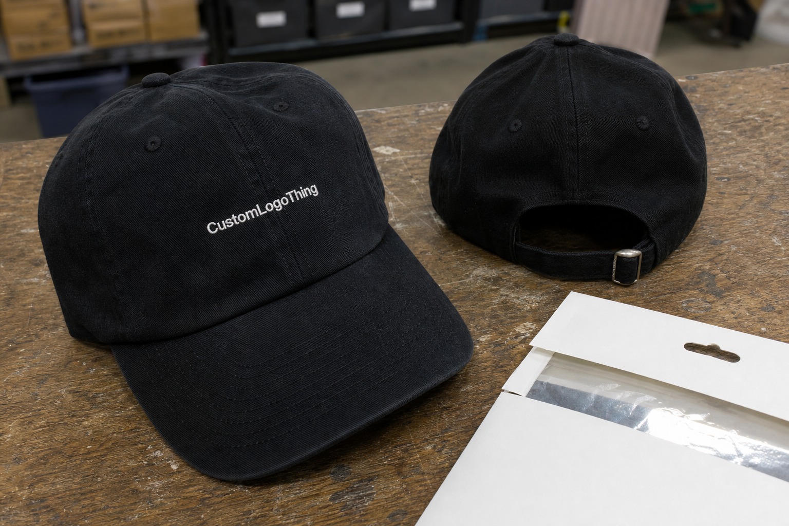 Event merch unstructured dad hats unit cost for bulk orders
