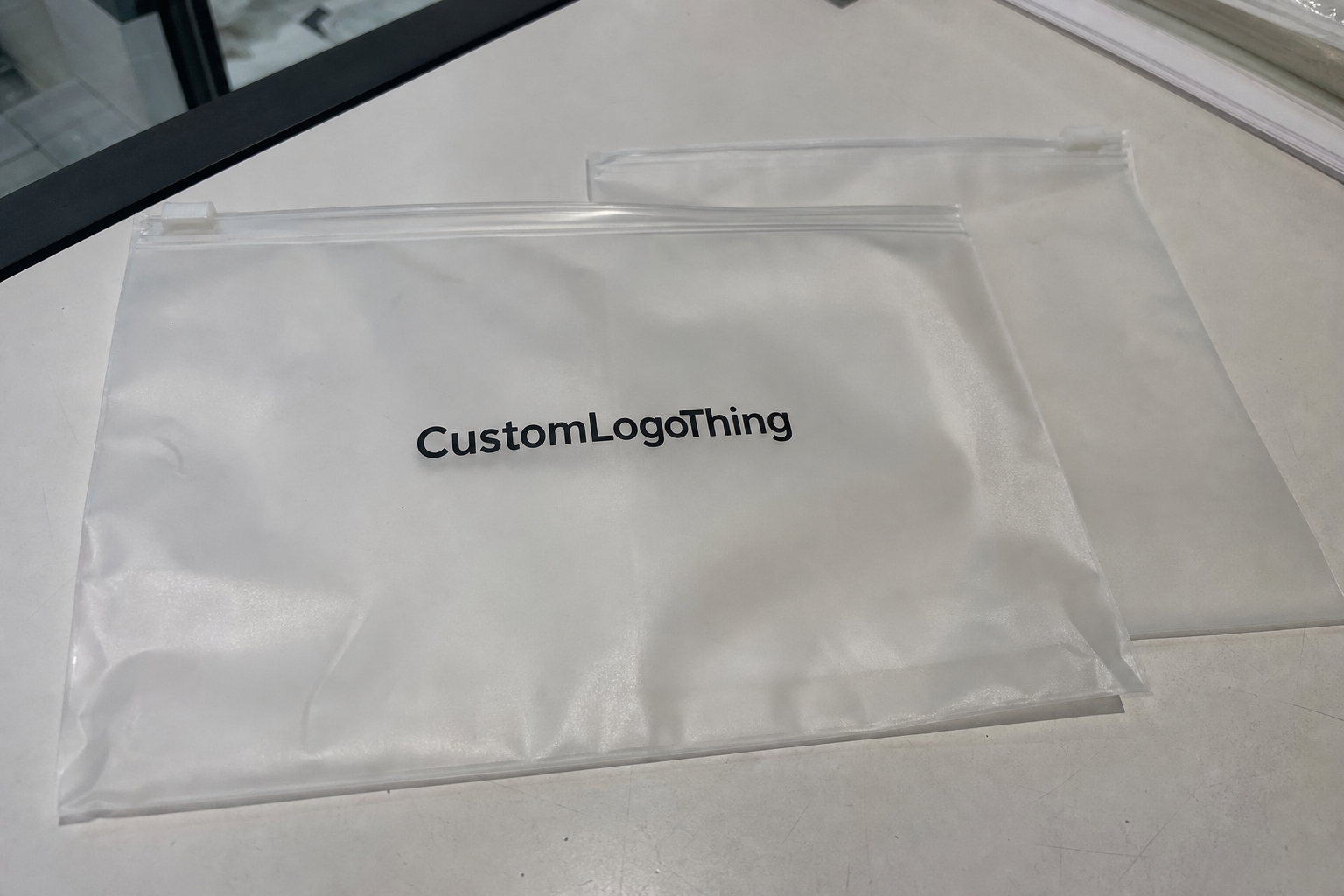 Beauty Frosted Zipper Bags Packaging Insert Checklist