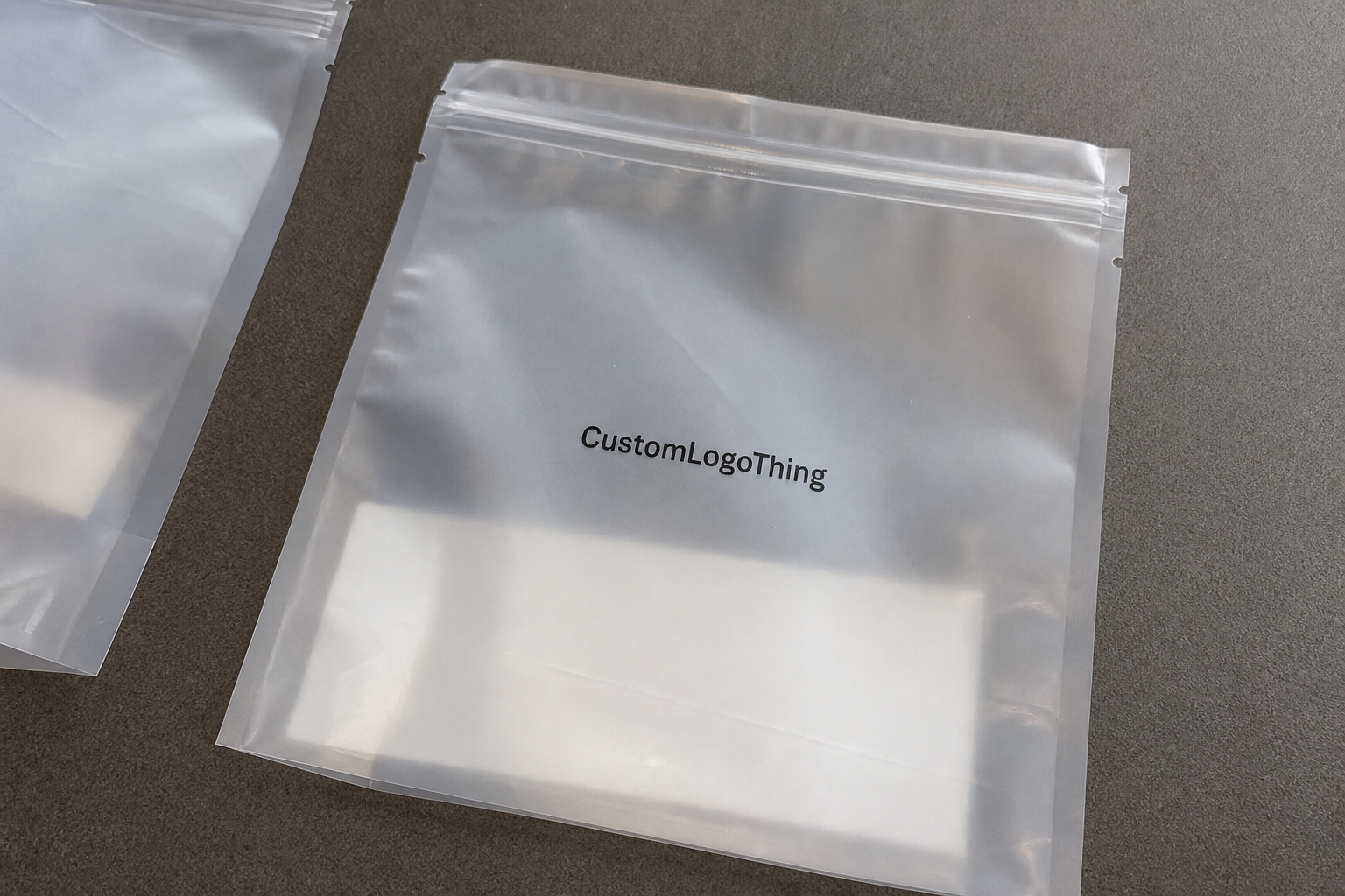 Beer Frosted Zipper Bags Packaging Insert Checklist