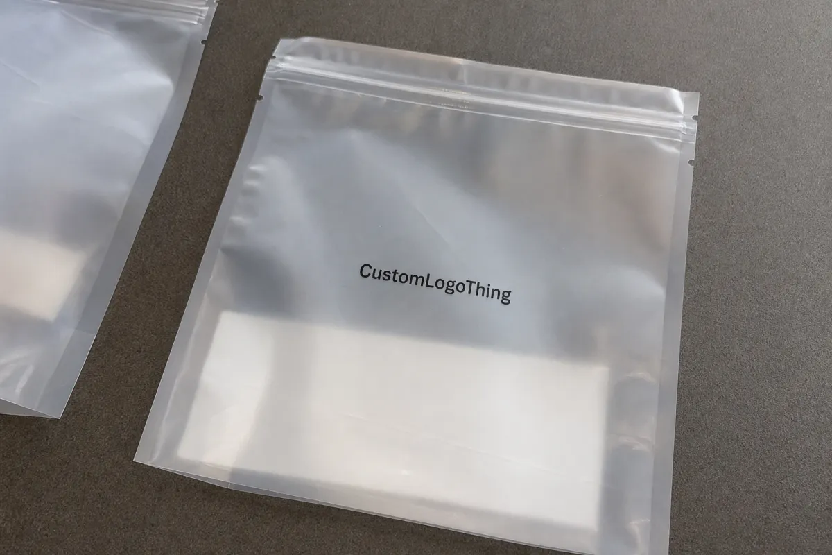 Beer Frosted Zipper Bags Packaging Insert Checklist
