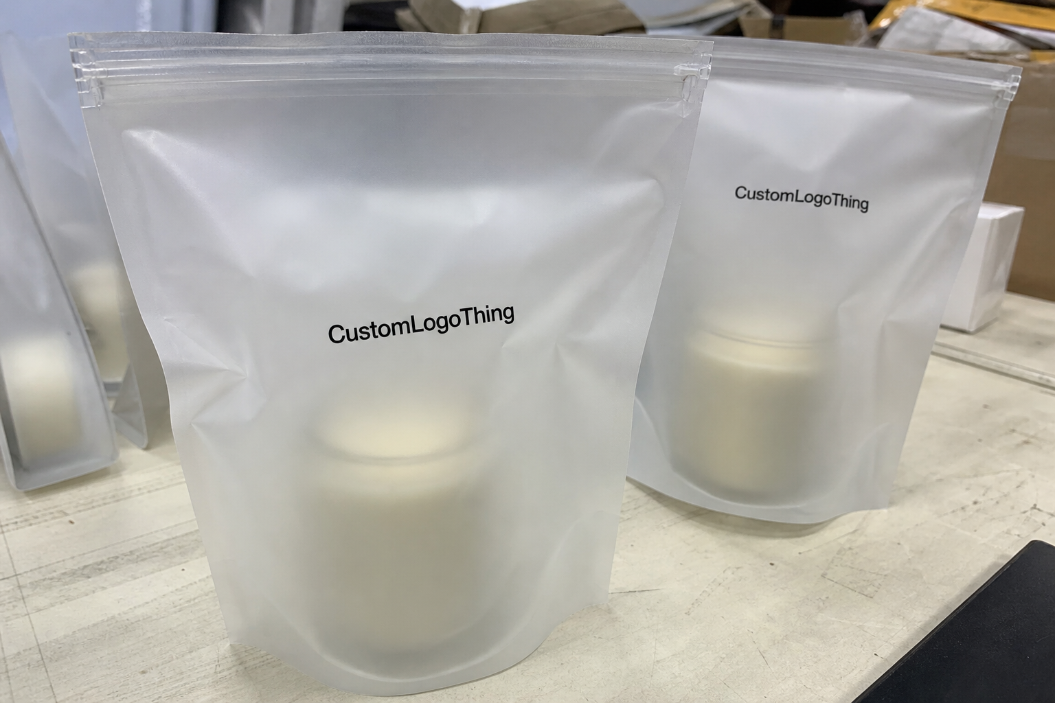 Candle Frosted Zipper Bags Unit Cost Review for Buyers