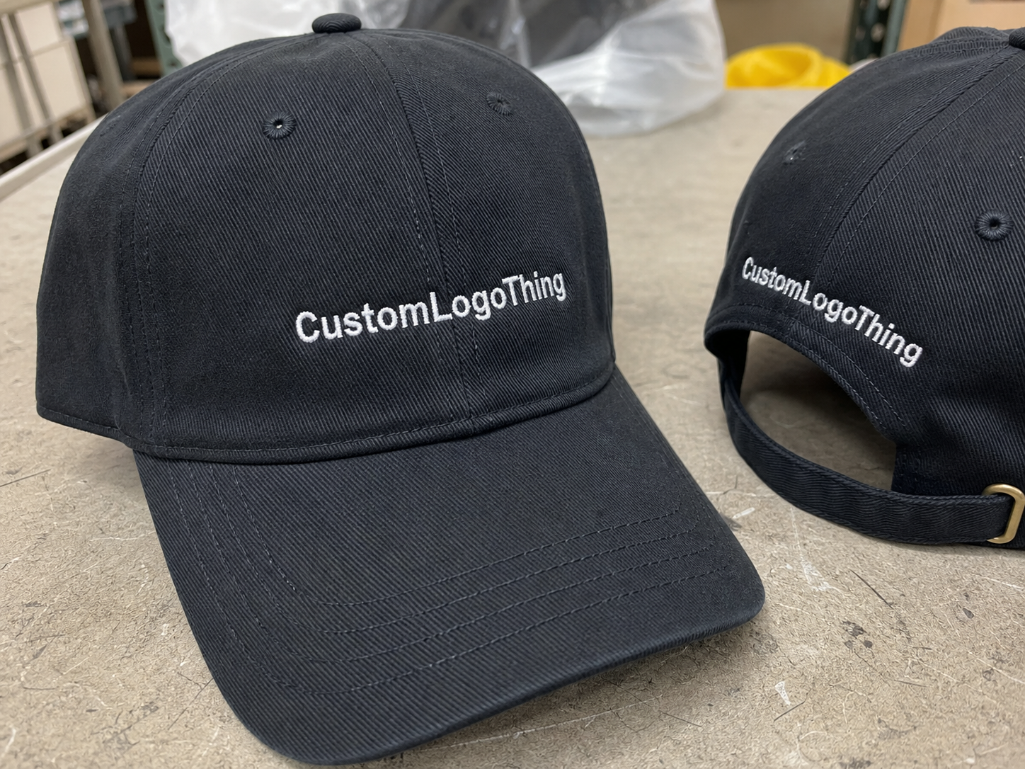 Order restaurant embroidered baseball caps unit cost review