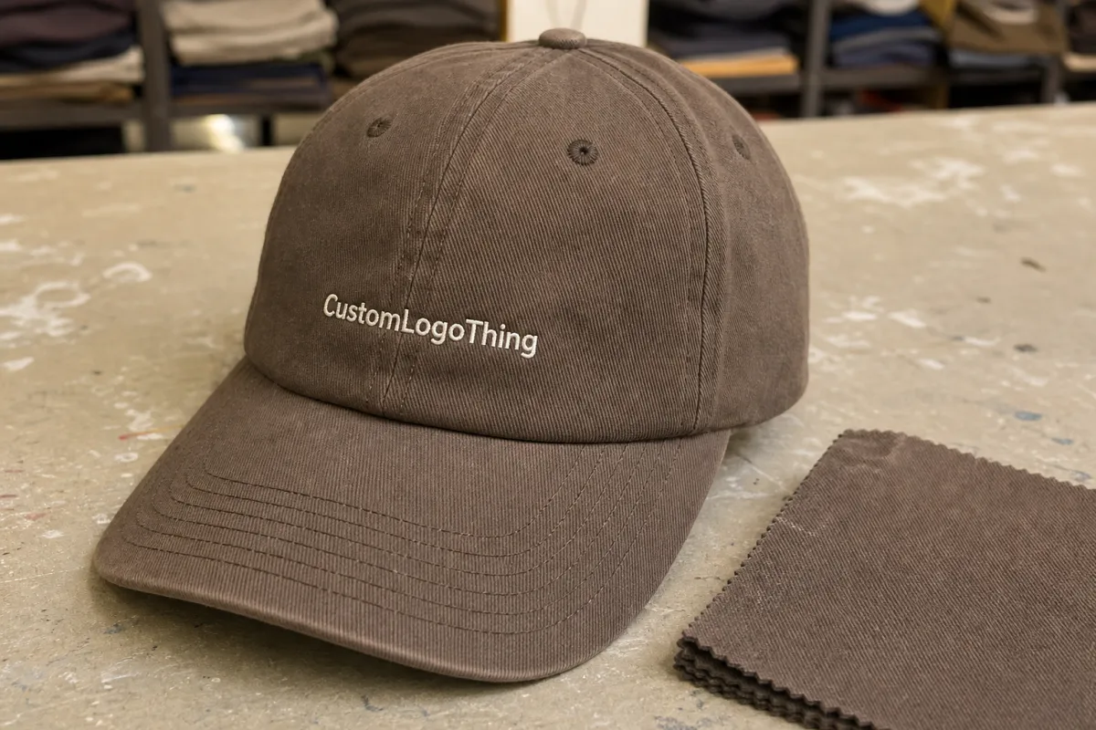Coffee Roaster Baseball Cap Material Sample Buyer's Guide