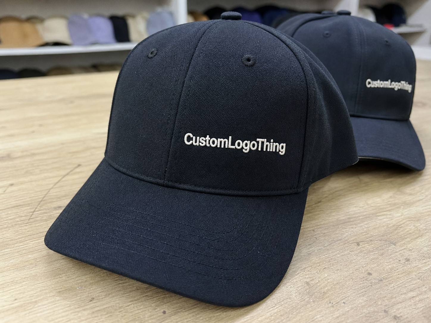 Candle Embroidered Baseball Caps Material Sample Guide