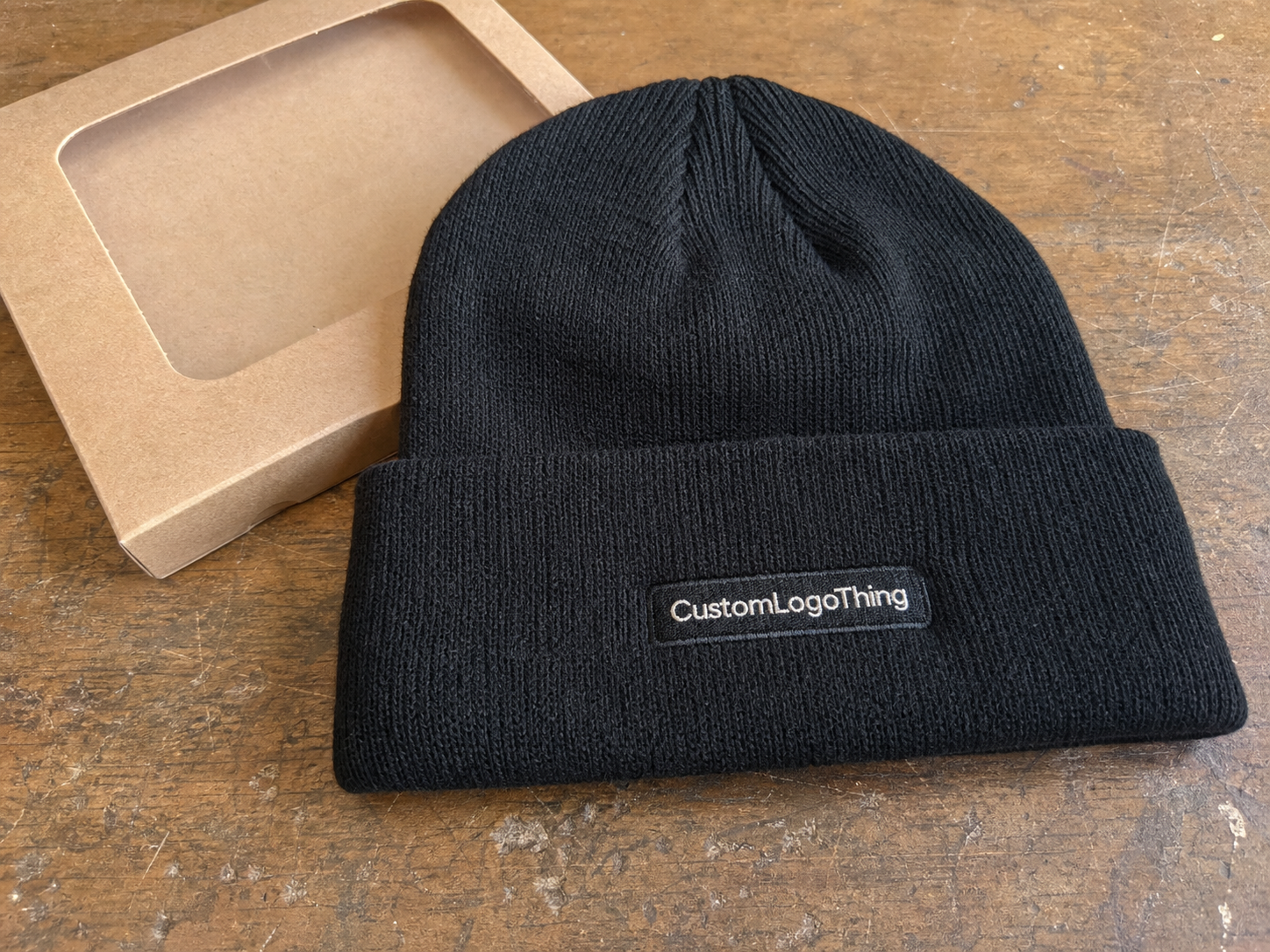 Coffee Roaster Cuffed Knit Beanies Unit Cost Review