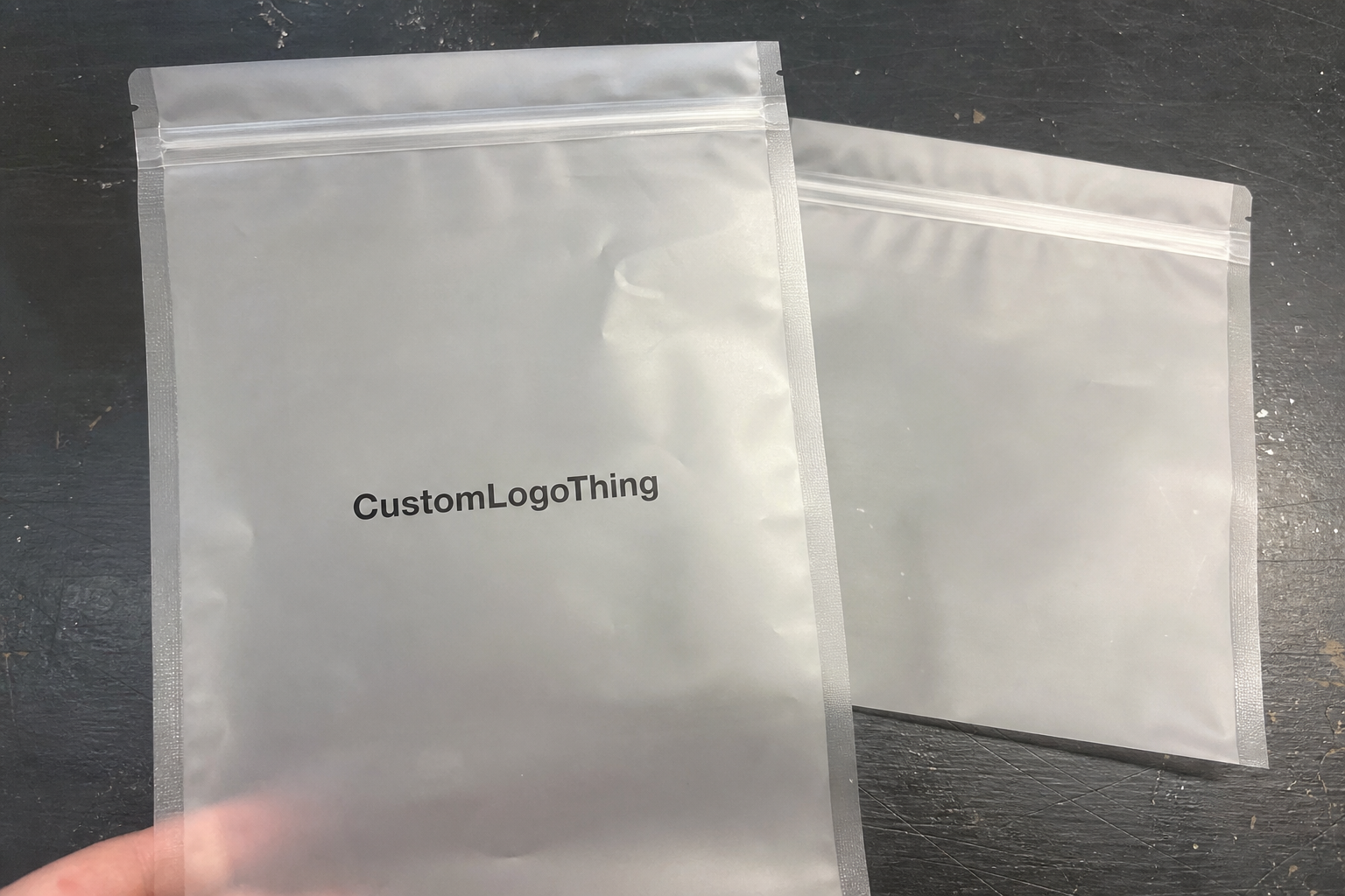 Retail Frosted Zipper Bags Packaging Insert Checklist