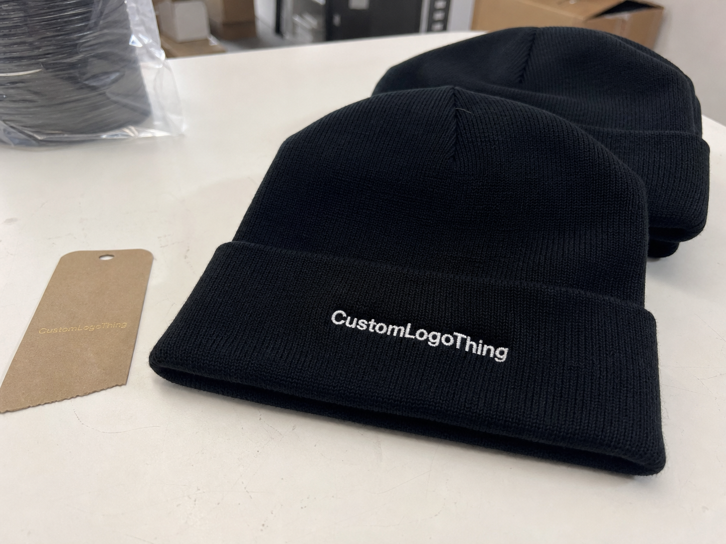 Coffee Roaster Embroidered Beanies Unit Cost Review