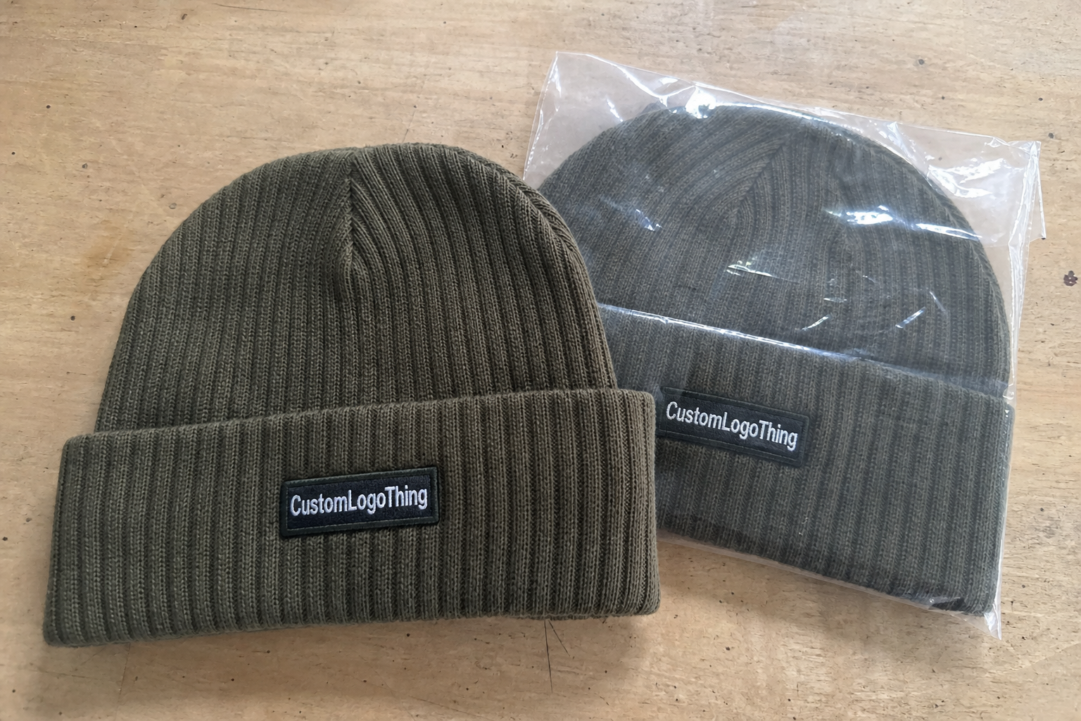 Why Ribbed Winter Beanies Hold Up Better for Merch Drops - CustomLogoThing packaging example
