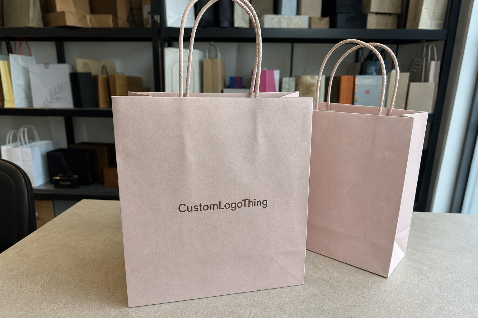 Ceramic Twisted Handle Paper Bags Bulk Order Planning